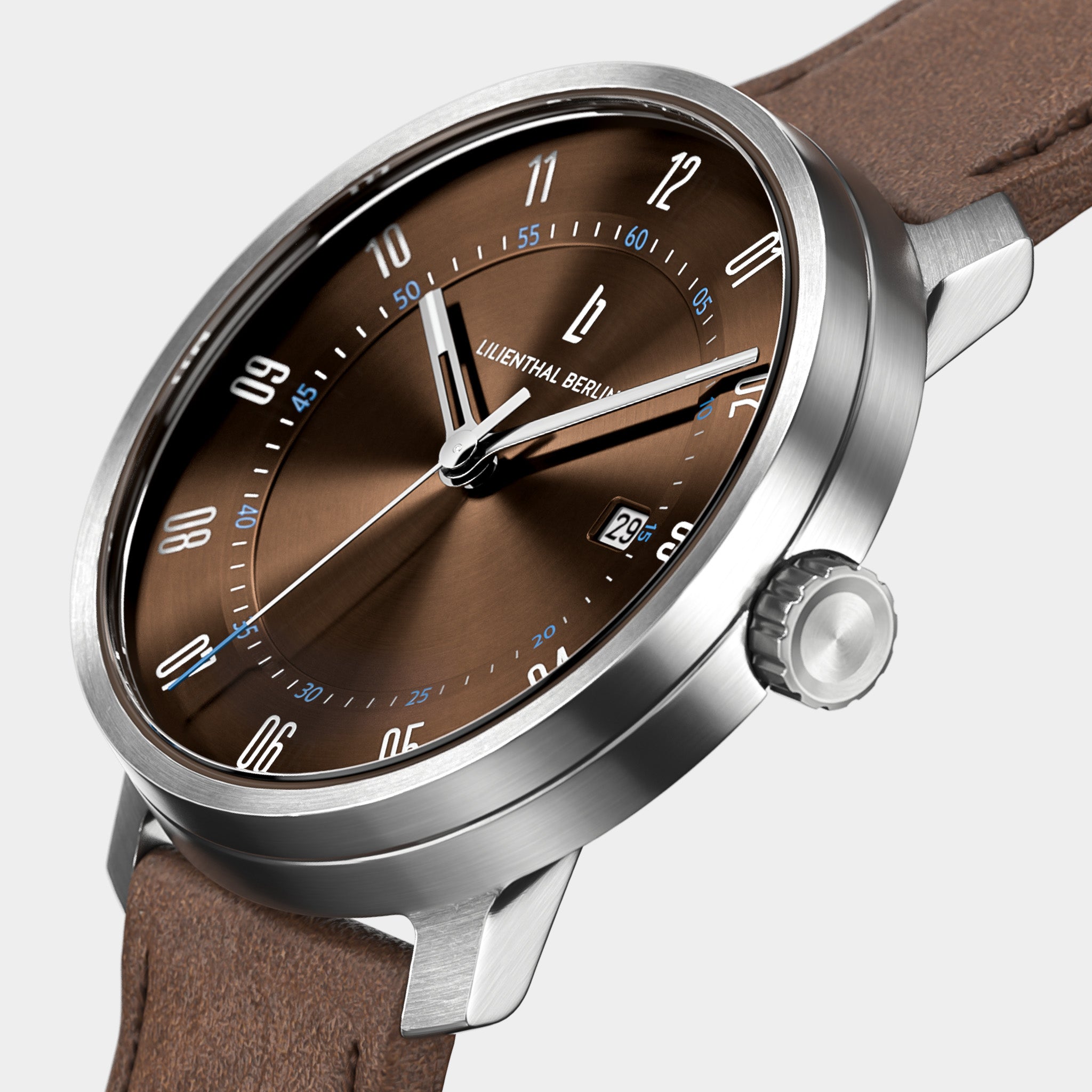 lilienthal-berlin-neolux-silver-brown-automatik-uhr-42-mm-2 image 2