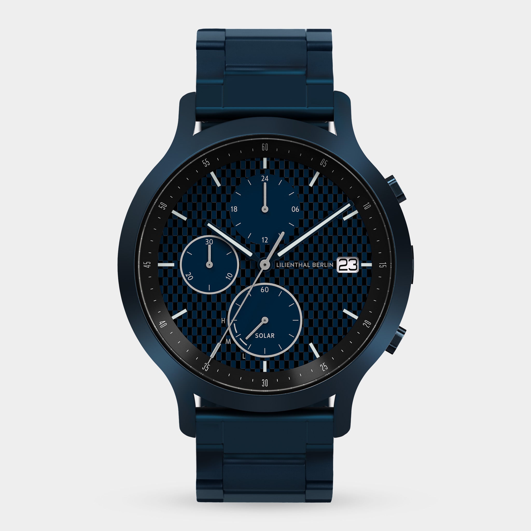 lilienthal-berlin-chronograph-solar-herrenuhr-edition-ii-metallband image 1