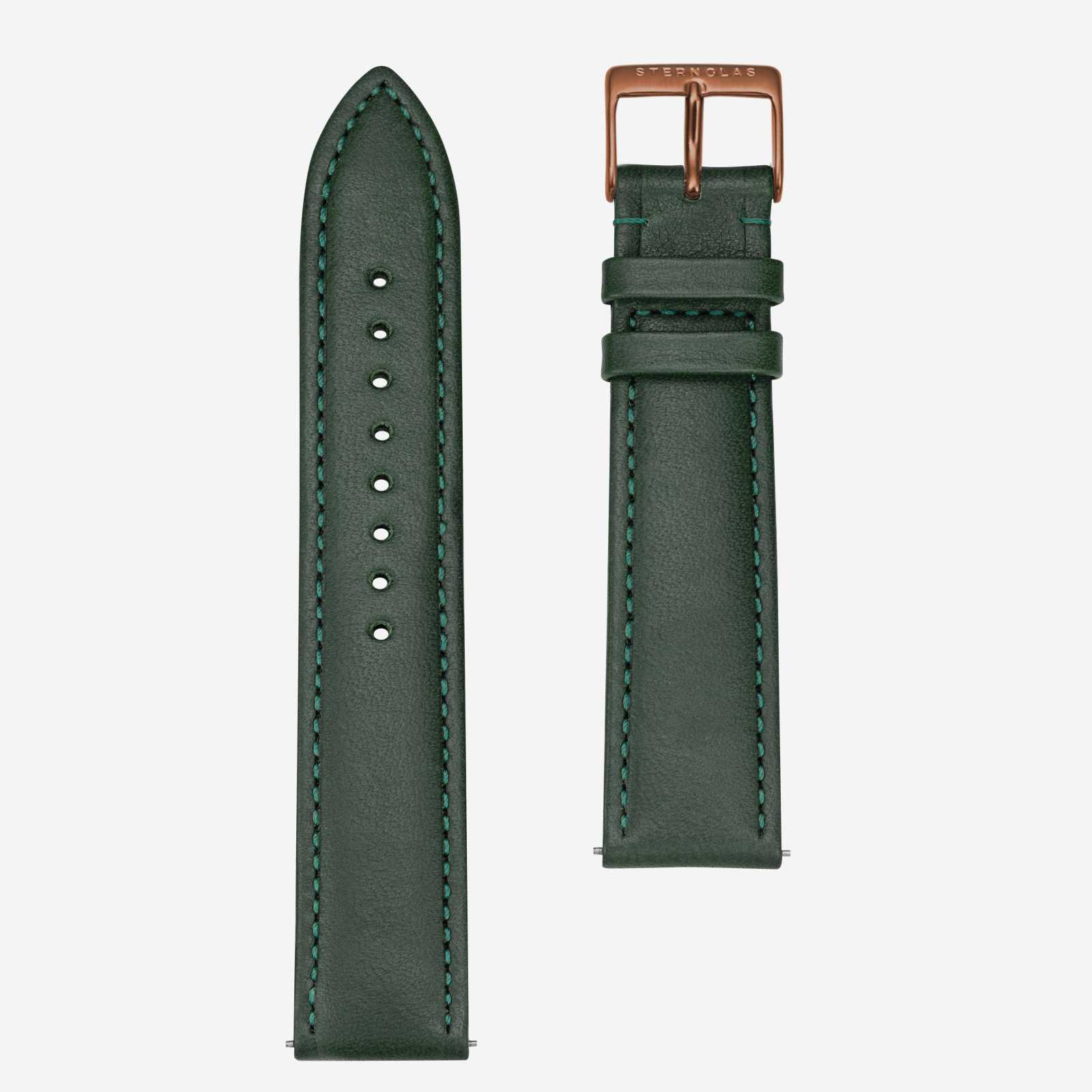 sternglas-modena-20-uhrenarmband-gr-n-silber-xl image 3