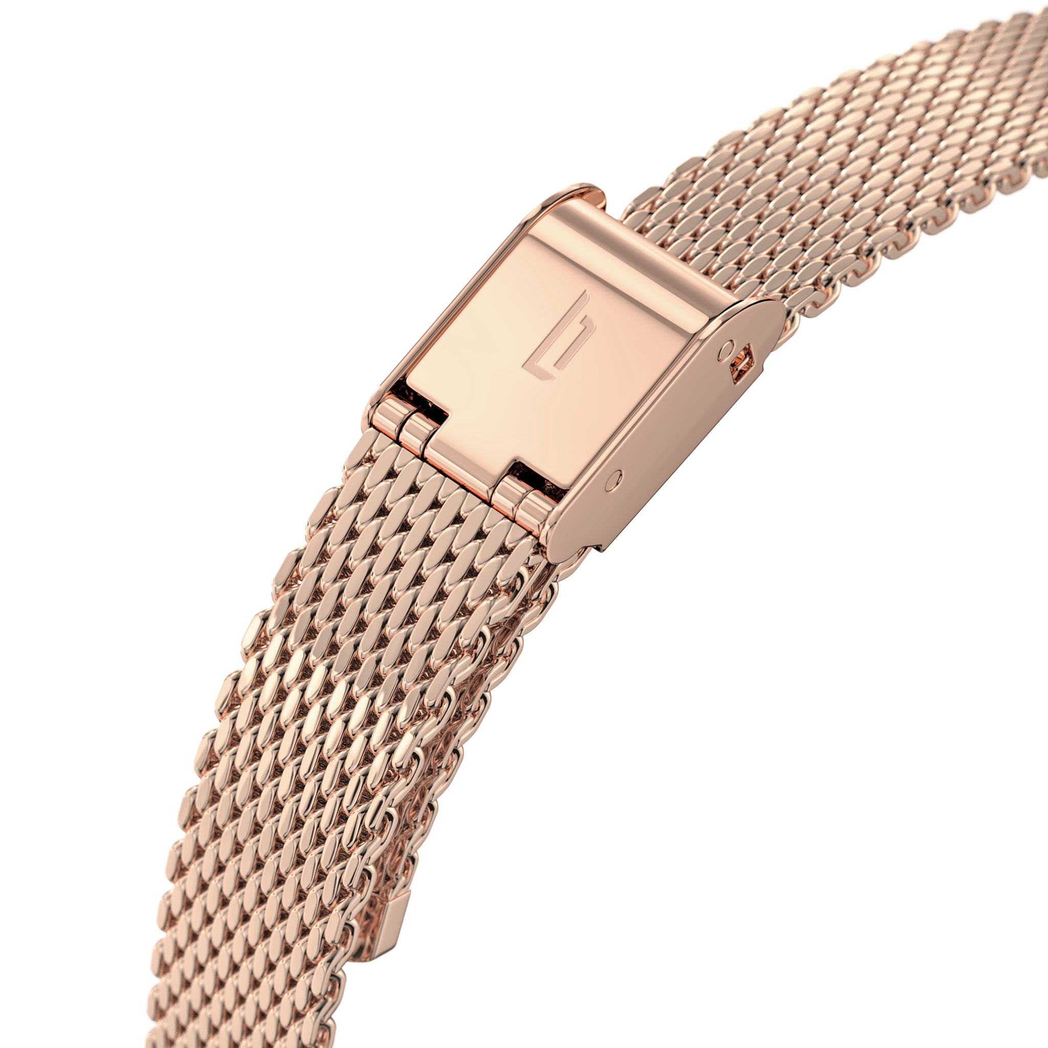 lilienthal-berlin-mesh-armband-rosegold-polished-f-r-lilienthal-1 image 2