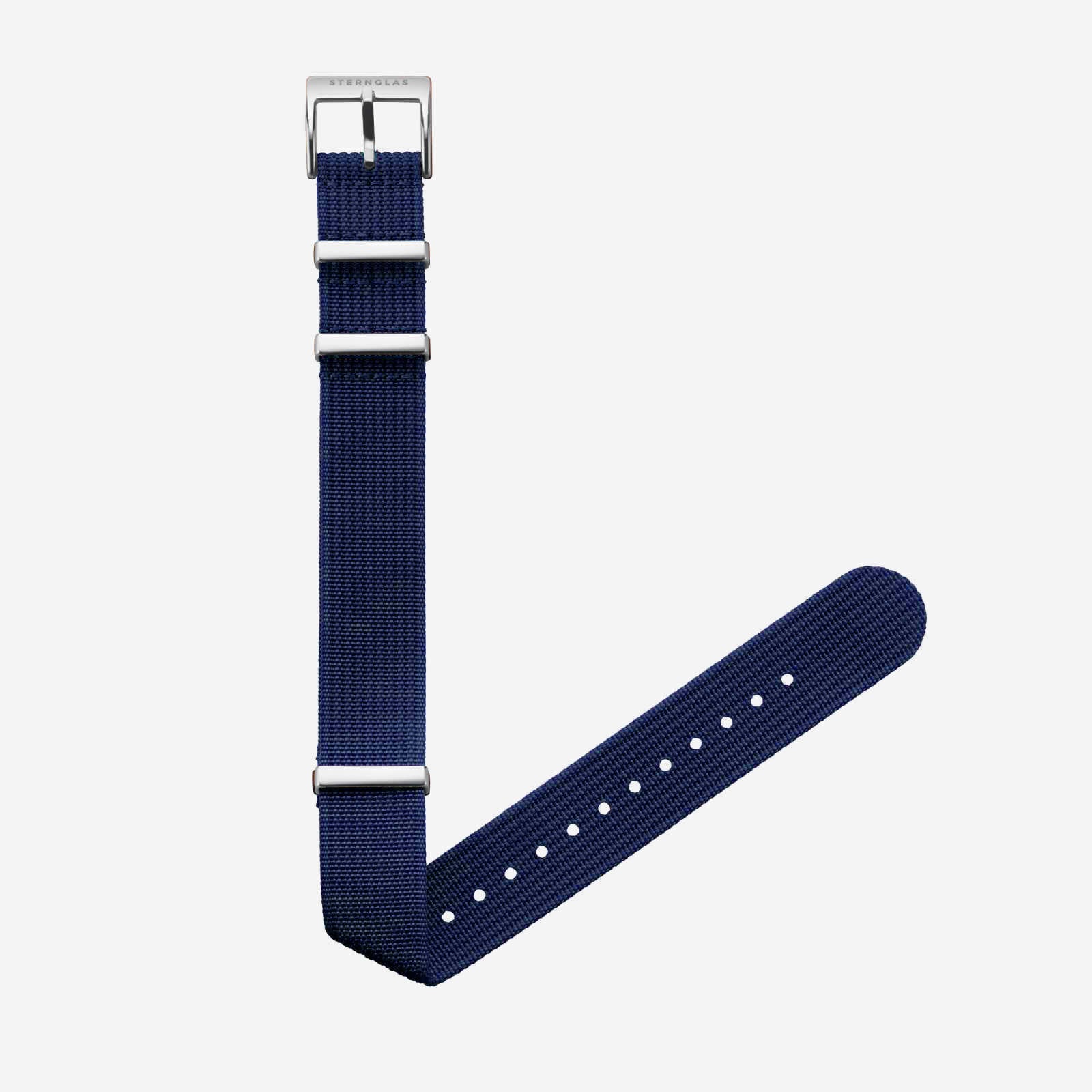 sternglas-field-20-nylon-uhrenarmband-marineblau-20-mm image 2
