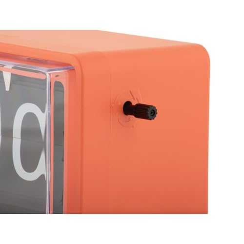 karlsson-retro-boxed-flip-wand-und-tischuhr-leuchtendes-orange-20-x-10-x-10-cm image 8