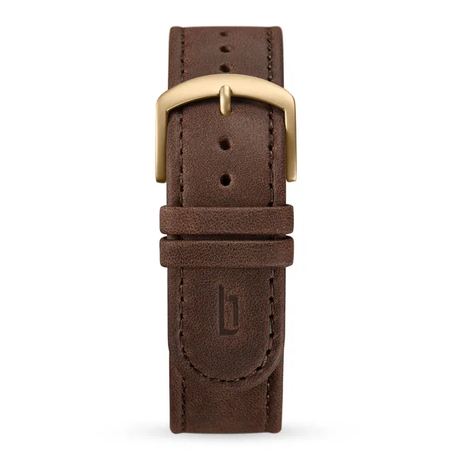 lilienthal-berlin-leather-strap-dark-brown-lederarmband-dunkelbraun-2 image 1