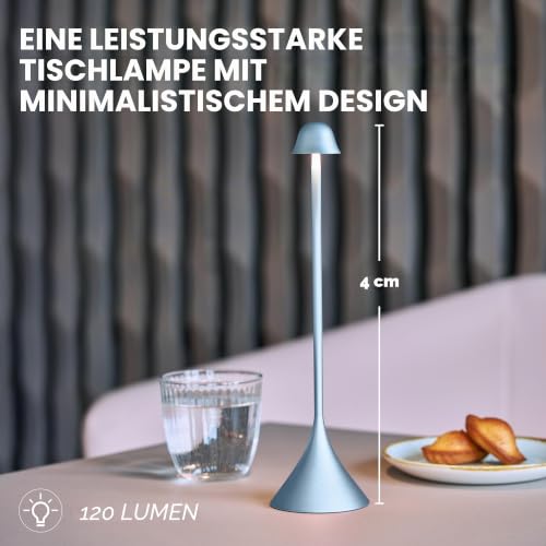 lexon-steli-bell-led-tischlampe-rosa-dimmbar-9-farben-ipx4 image 4