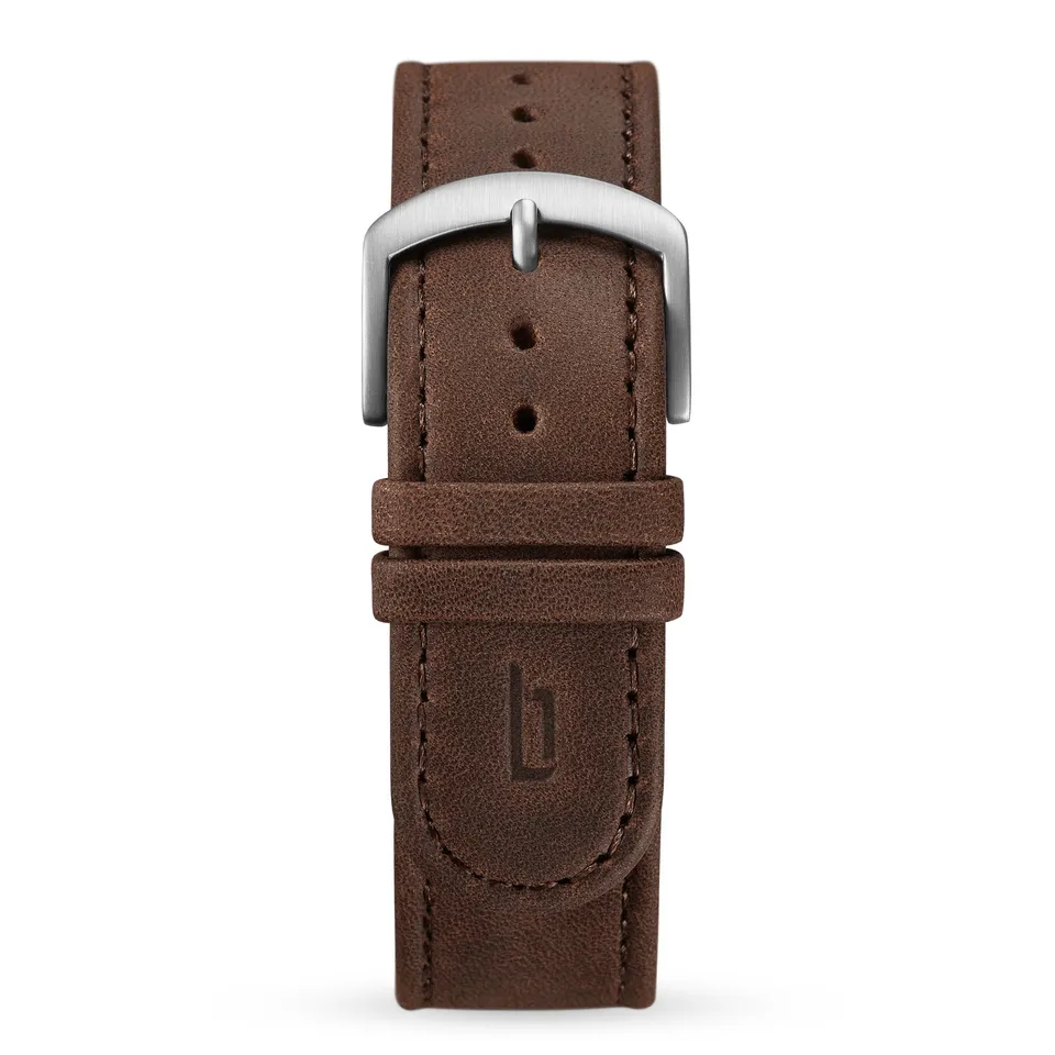 lilienthal-berlin-uhrenarmband-leder-dunkelbraun image 1