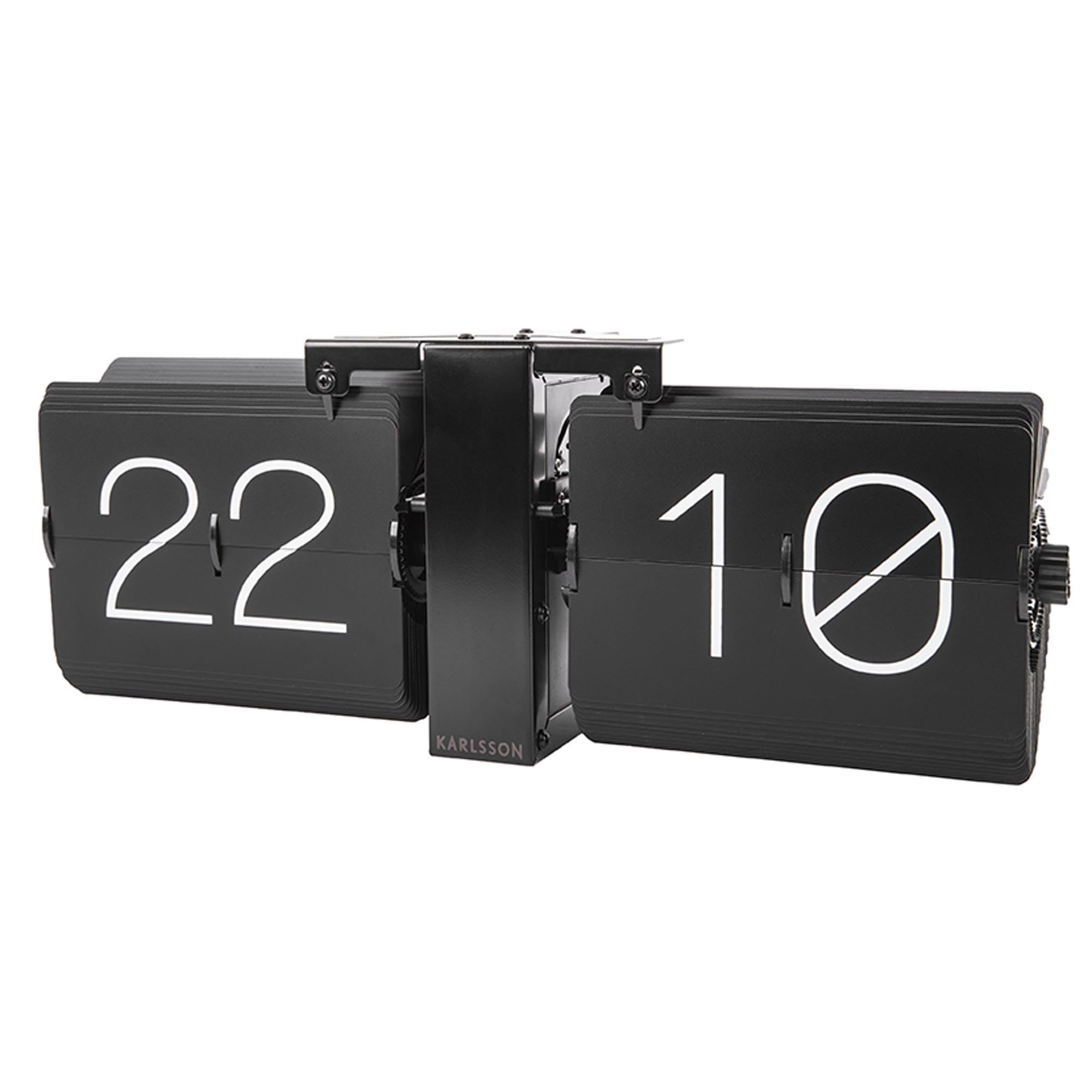karlsson-flip-clock-no-case-schwarz-36x8-5x14-cm image 6
