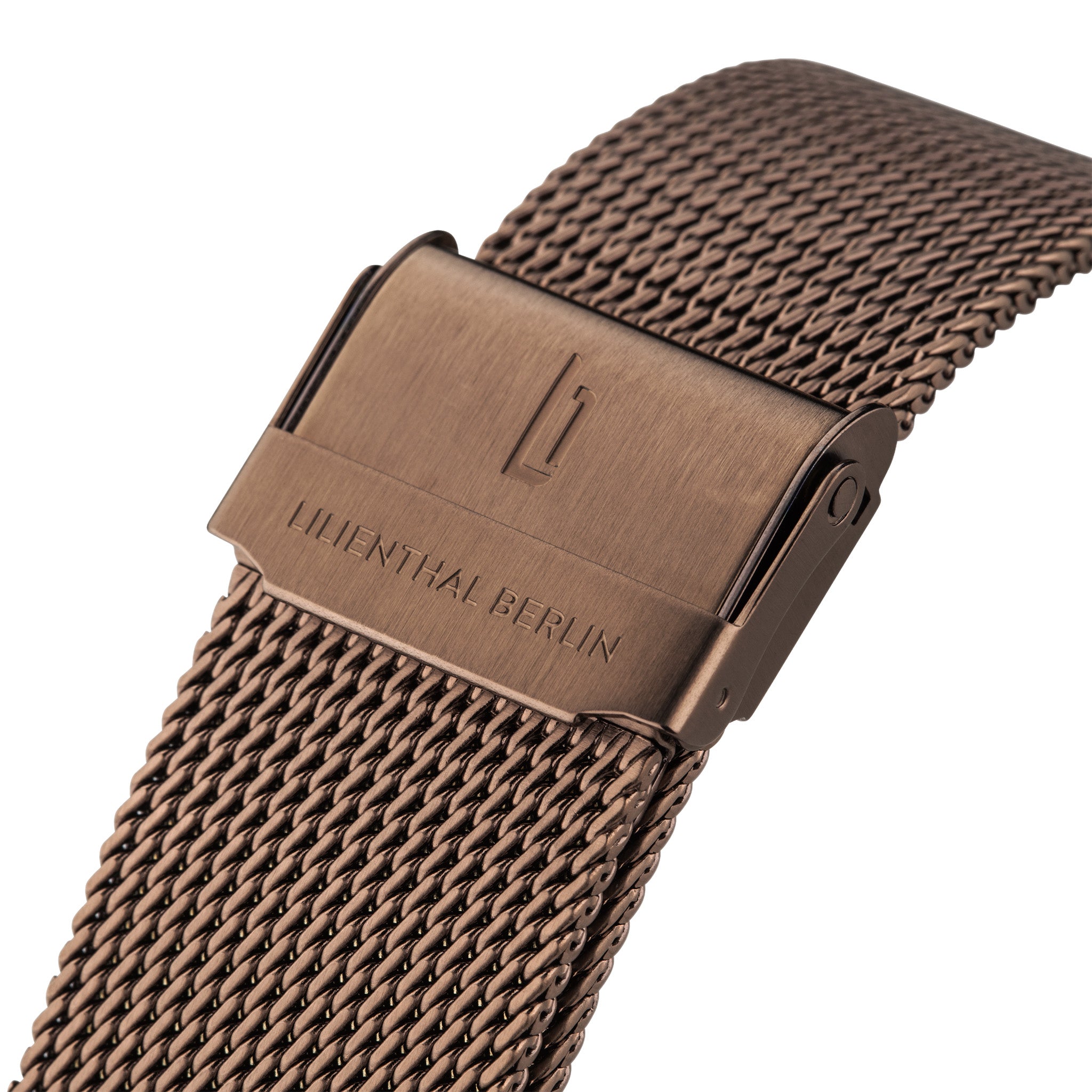 lilienthal-berlin-mesh-armband-bronze-brushed-f-r-lilienthal-1 image 2