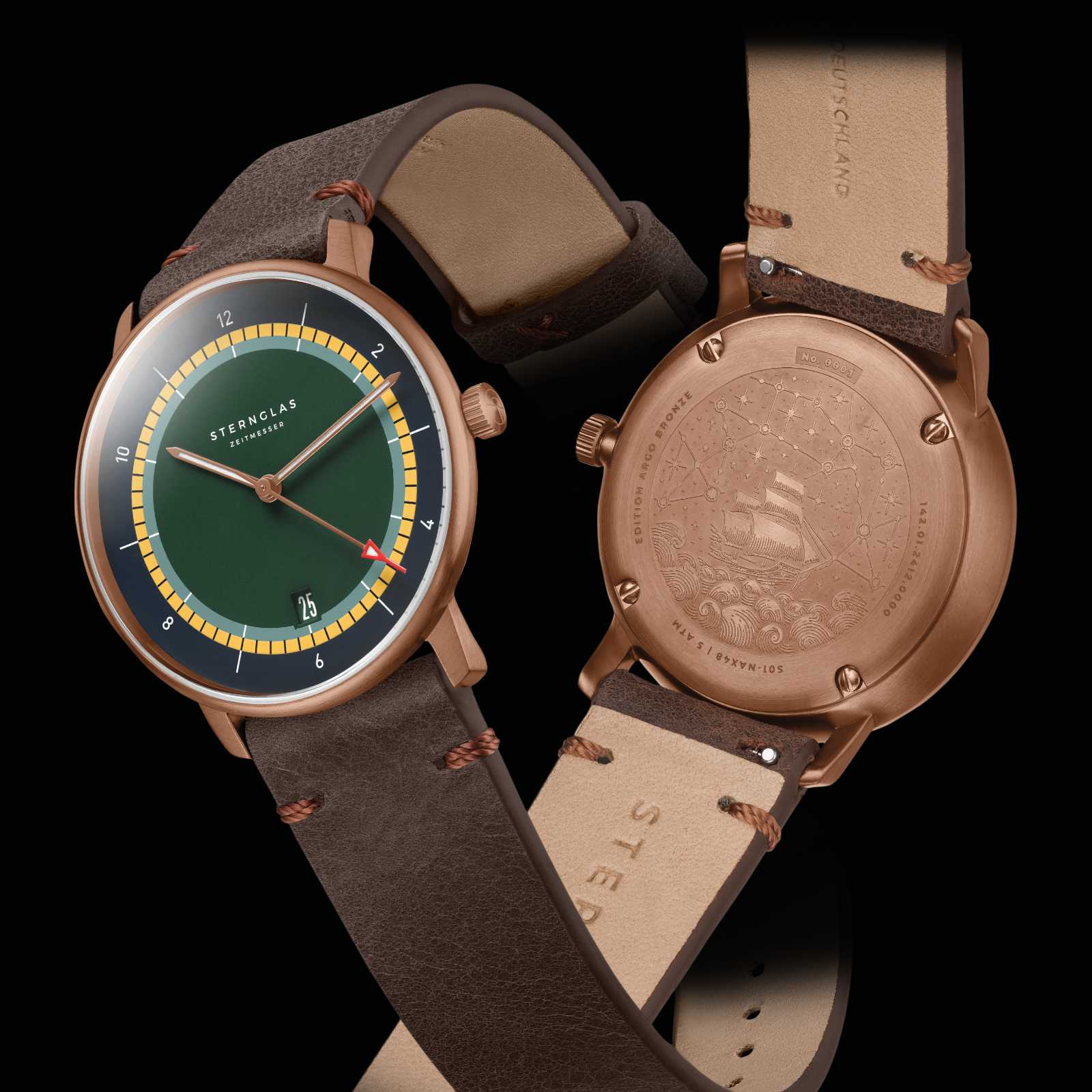 sternglas-naos-edition-argo-bronze-38-mm-herrenuhr image 6
