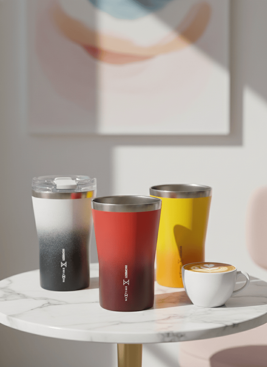 nextime-urban-tumbler-thermobecher-473-ml-tulip-yellow-edelstahl image 7