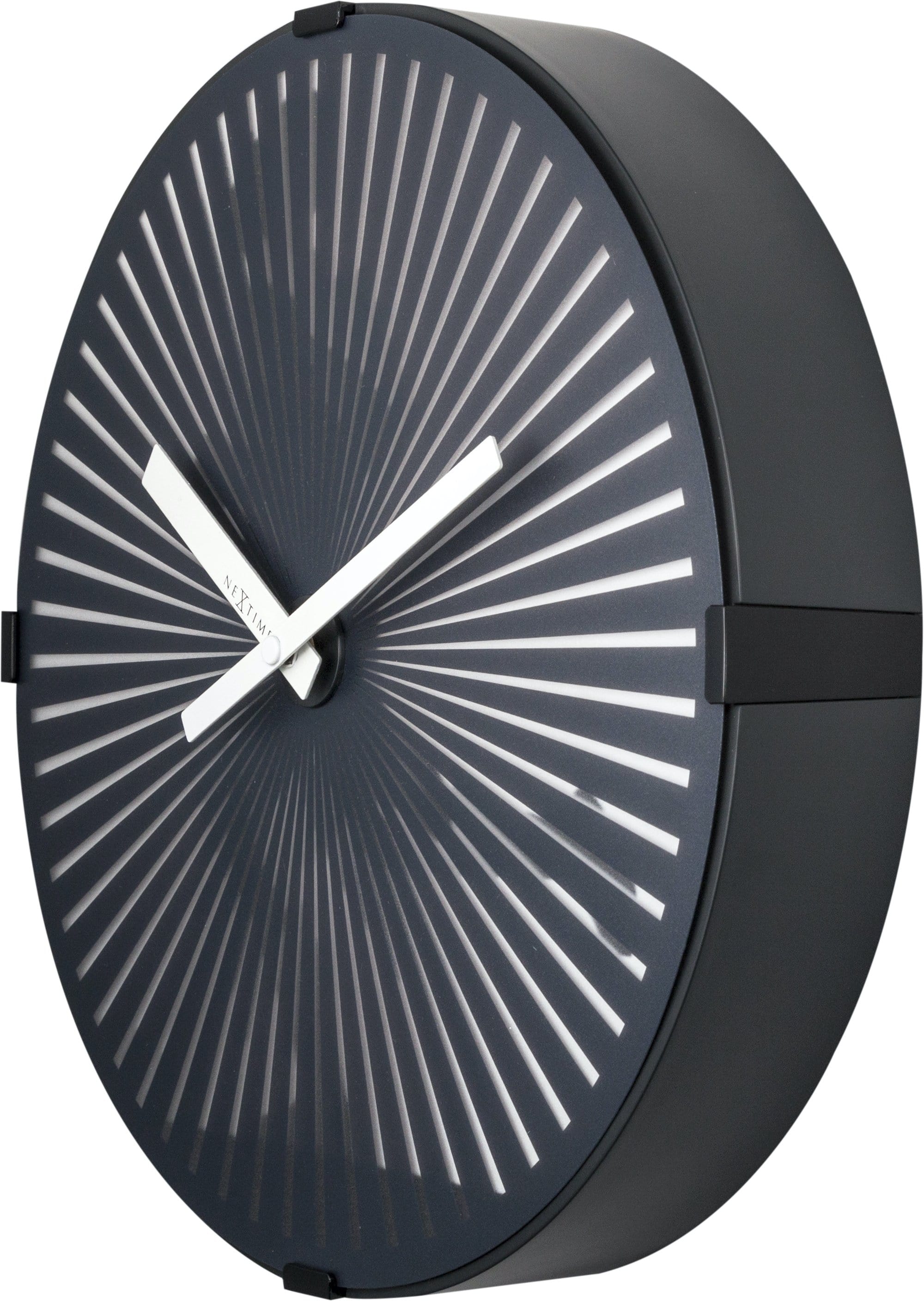nextime-running-man-motion-wanduhr-30-5-cm-kunststoff-schwarz image 5