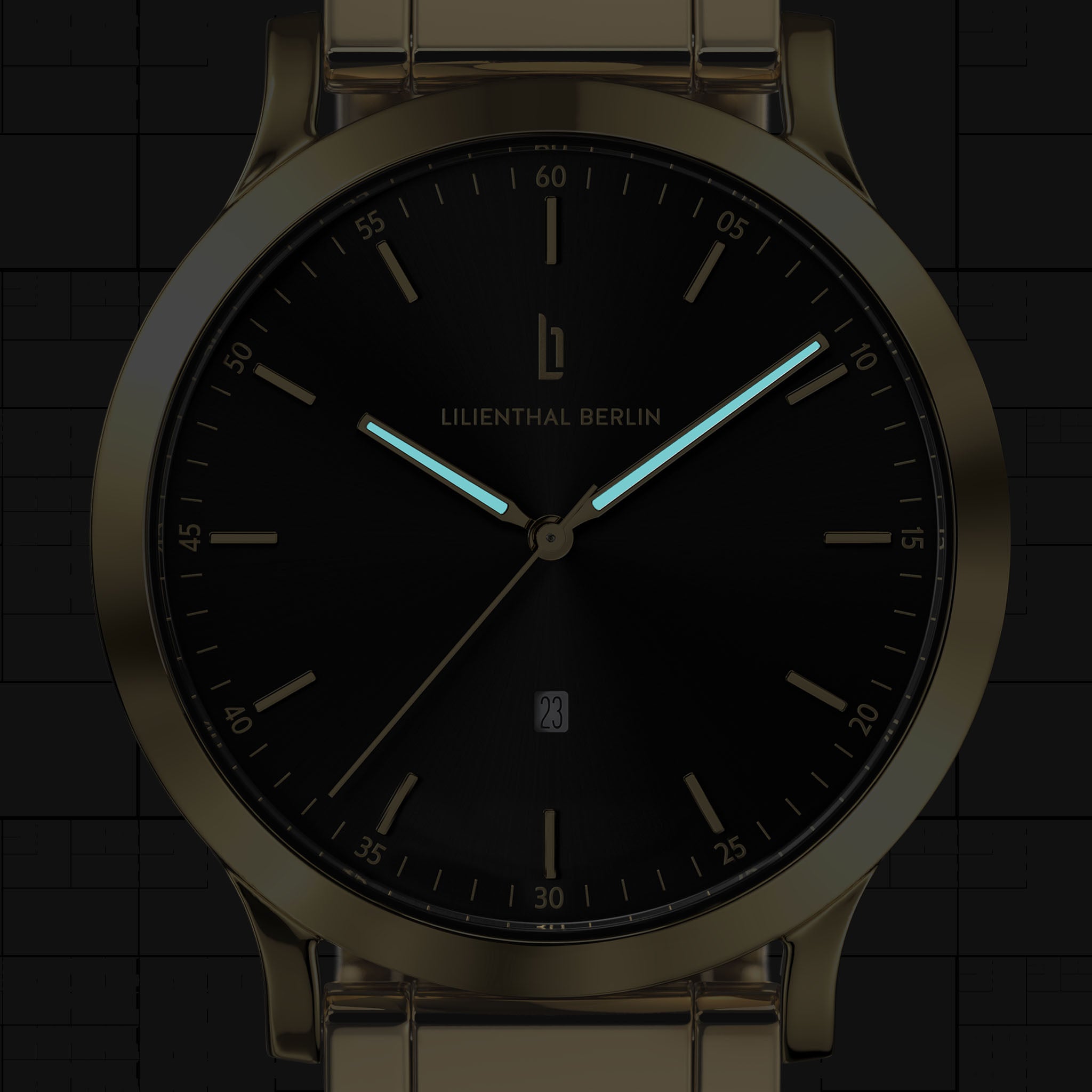 lilienthal-berlin-huxley-gold-black-armbanduhr-40-mm image 7