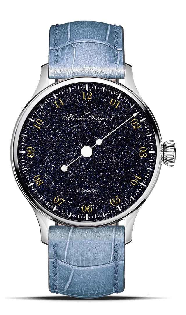 meistersinger-pangaea-aventurine-armbanduhr image 1