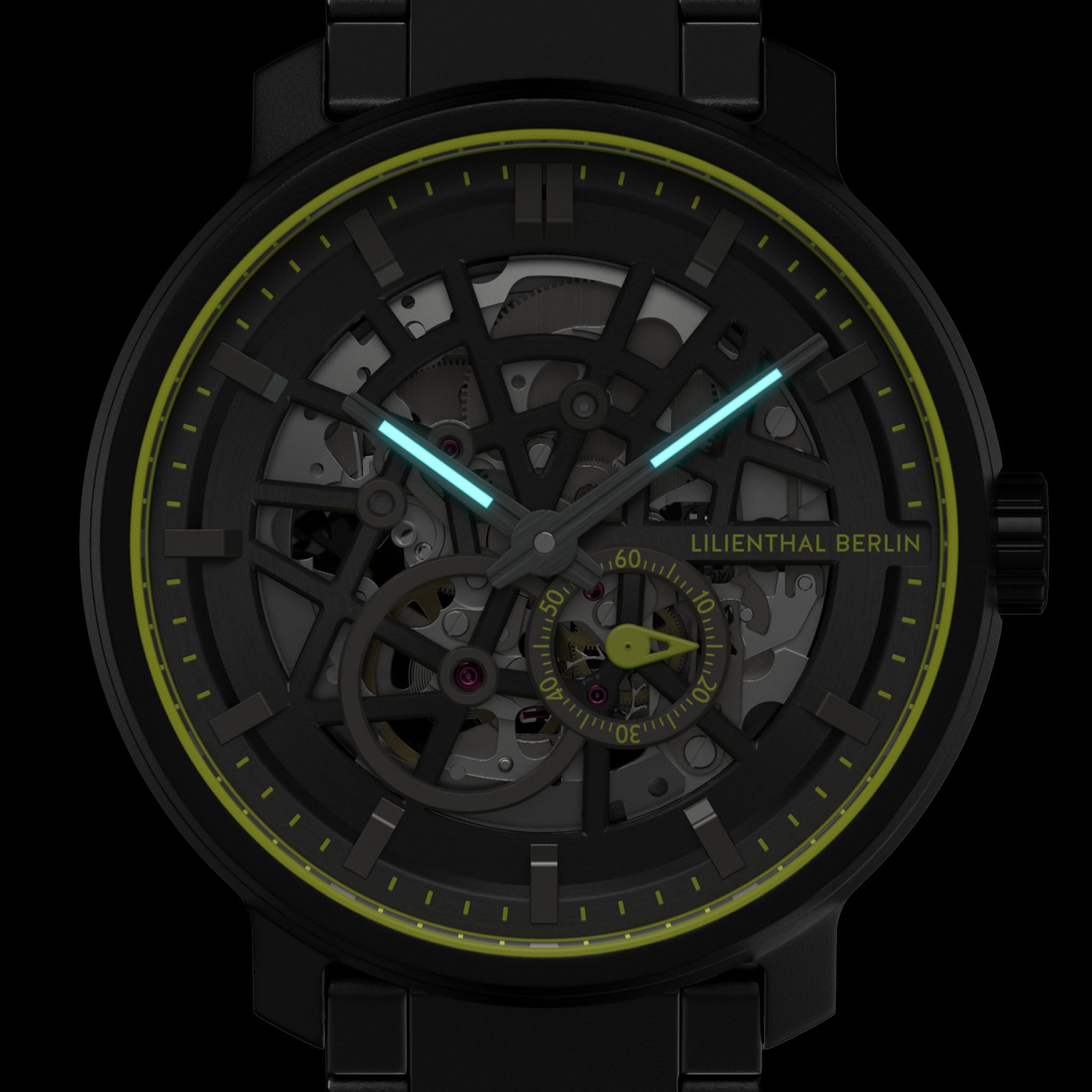 lilienthal-berlin-neolux-skeleton-black-lime-automatikuhr-42-mm image 8