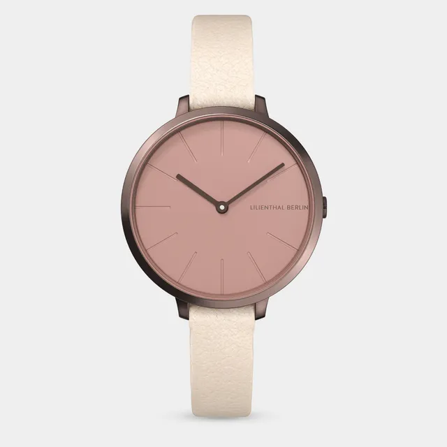 lilienthal-berlin-rosalux-smoky-taupe-damenuhr-30-mm image 1
