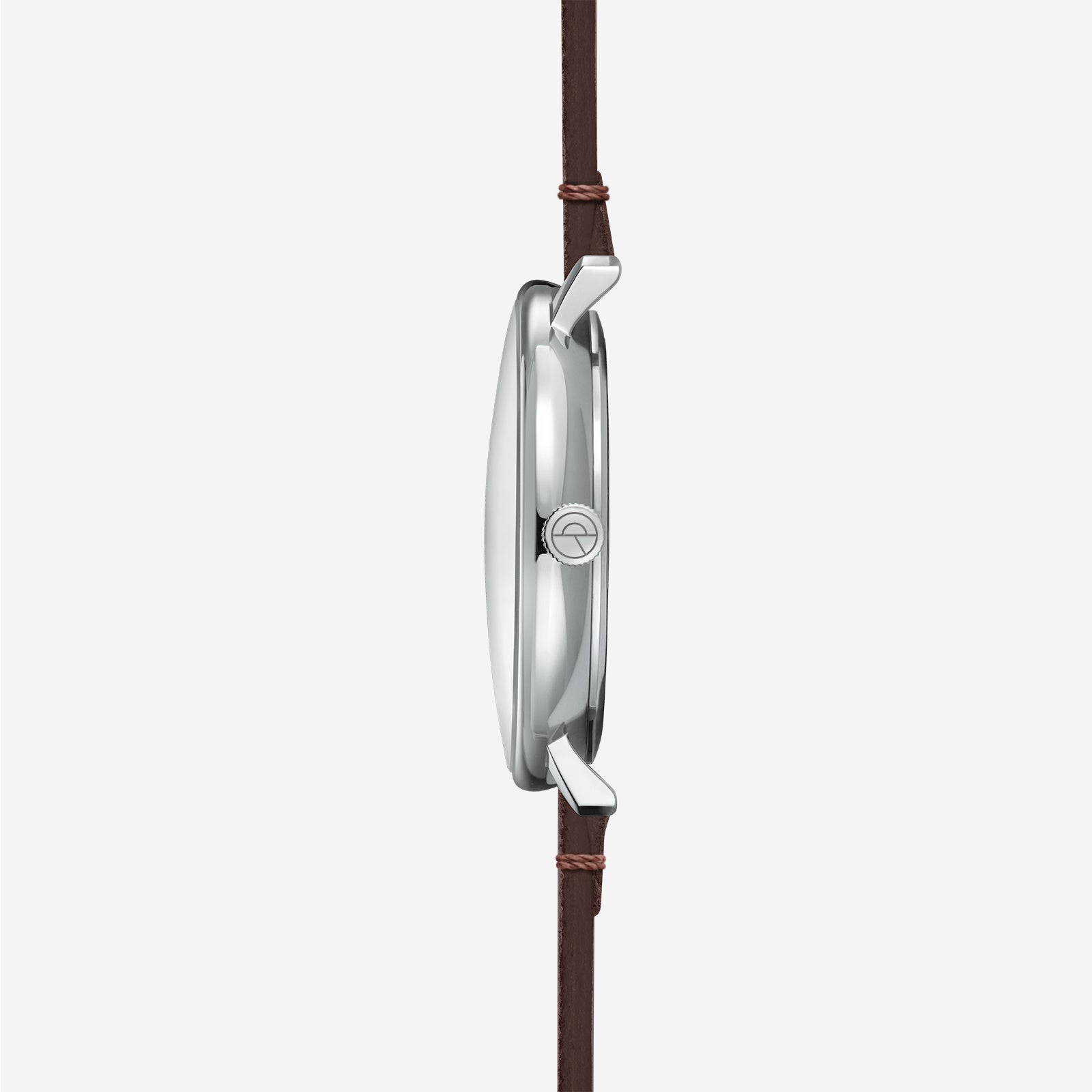 sternglas-hamburg-quarzuhr-herren-42-mm-silber-mit-lederband-20-mm image 6