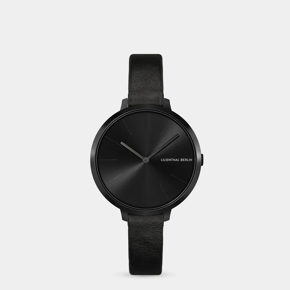lilienthal-berlin-rosalux-black-sensation-damenuhr-30-mm image 1