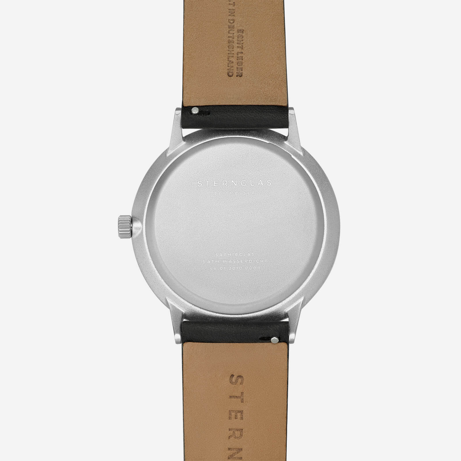 sternglas-modesto-armbanduhr-40-mm-wei-aluminium-saphirglas image 4