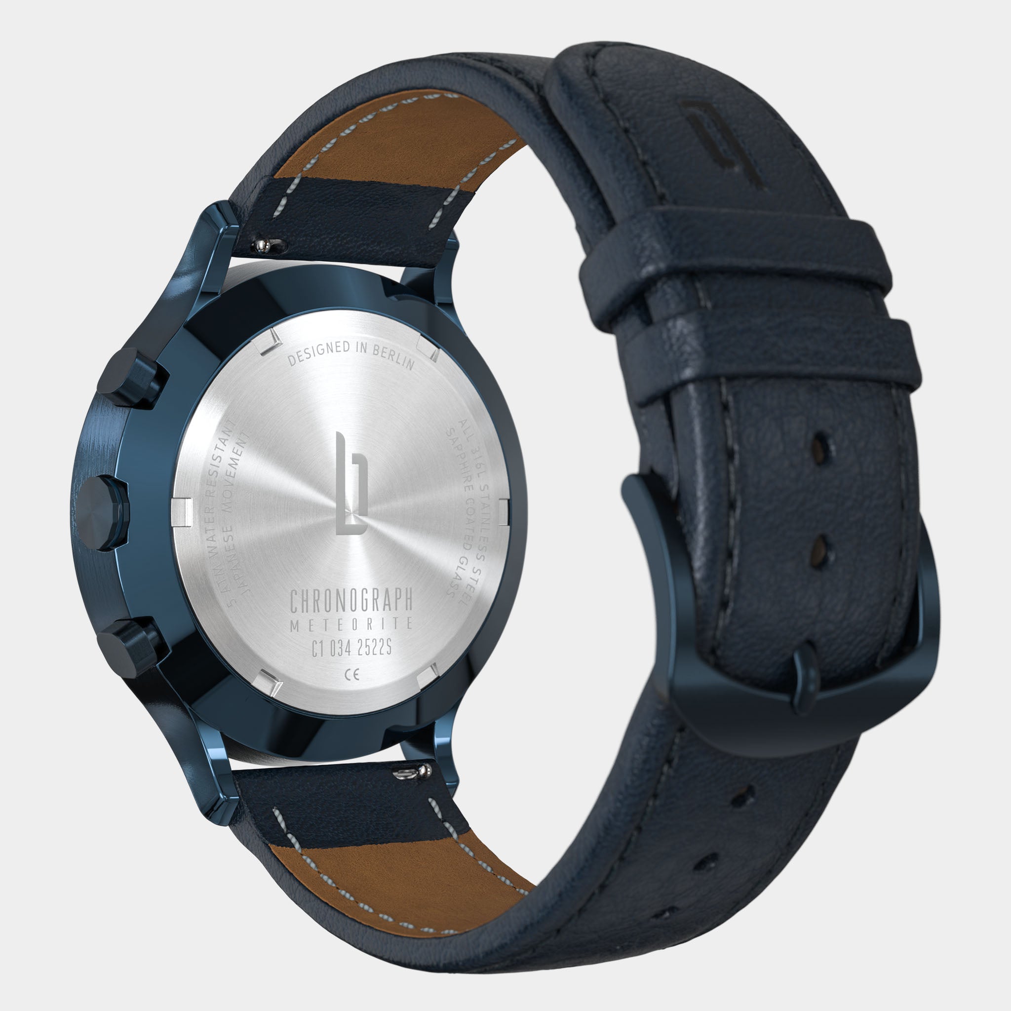 lilienthal-berlin-chronograph-meteorite-stellar-blue-chronograph-mit-meteorit-2 image 8