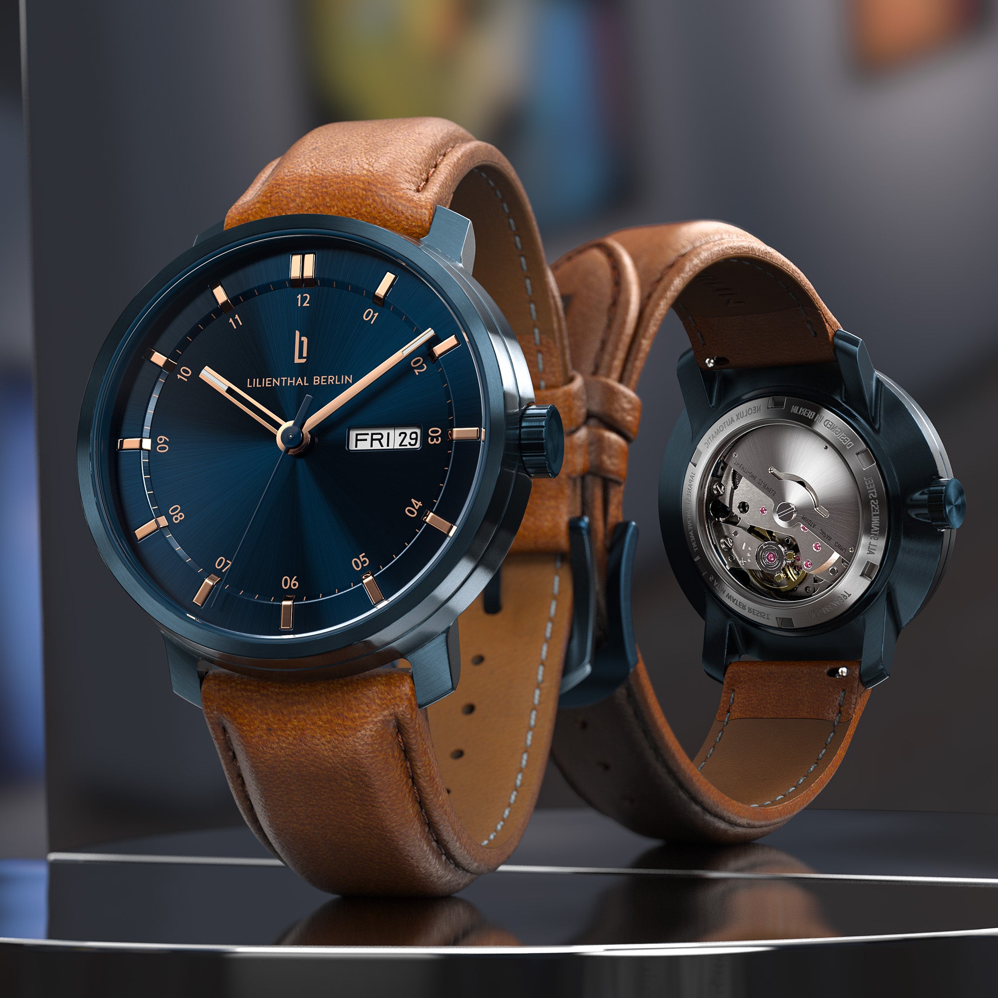 lilienthal-berlin-neolux-day-date-blue-rose-gold-automatik-herrenuhr image 3