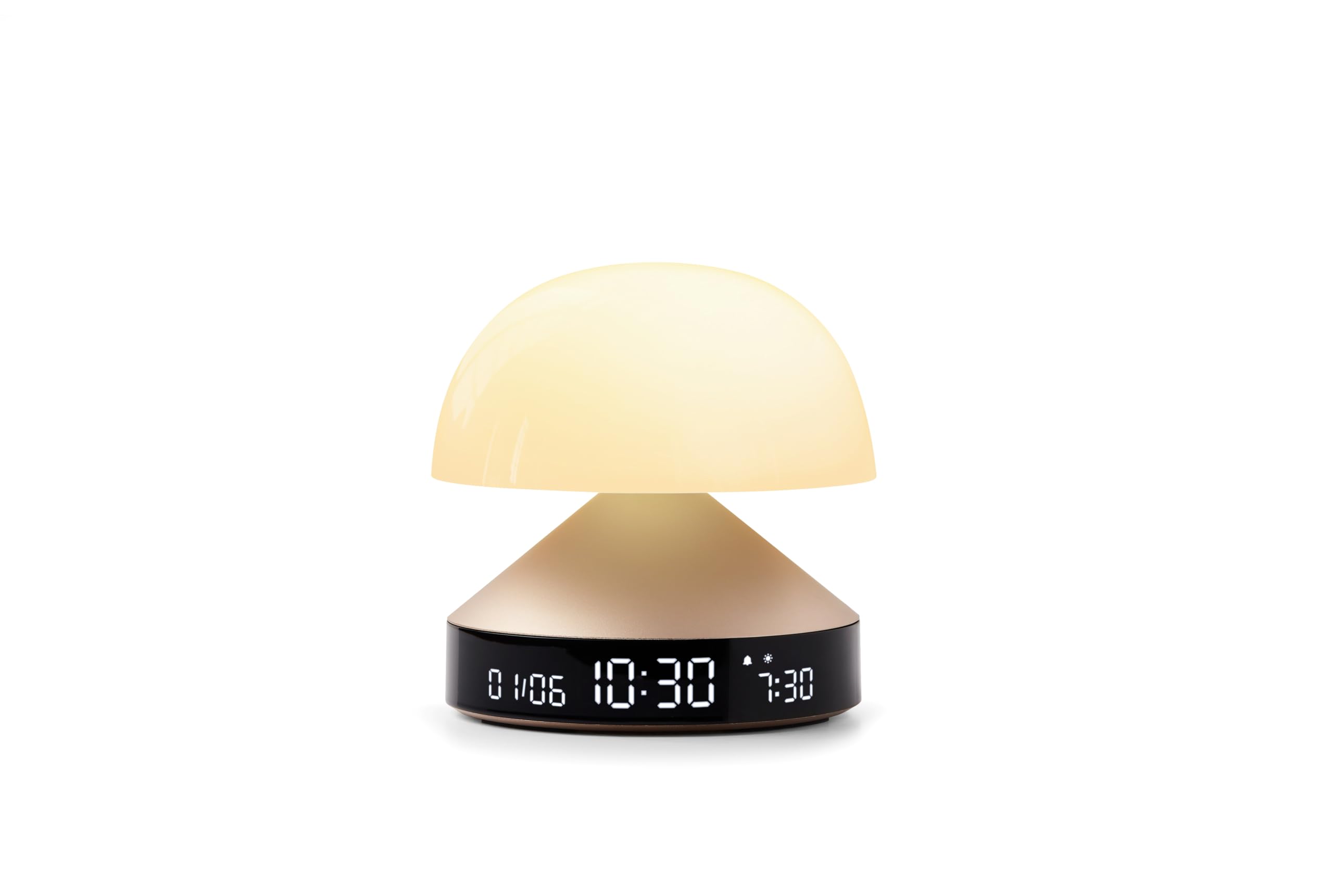lexon-mina-sunrise-sonnenaufgangswecker-weiches-gold image 1