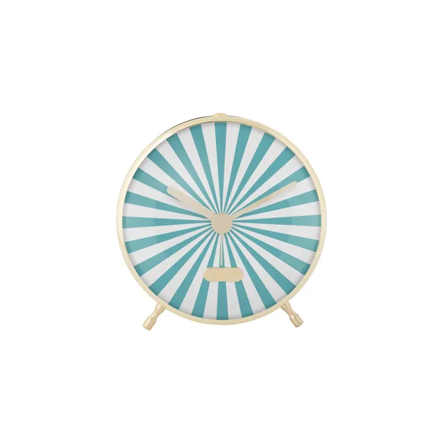 karlsson-candy-swirl-wecker-blau-12-5x3-7x12-5-cm image 1