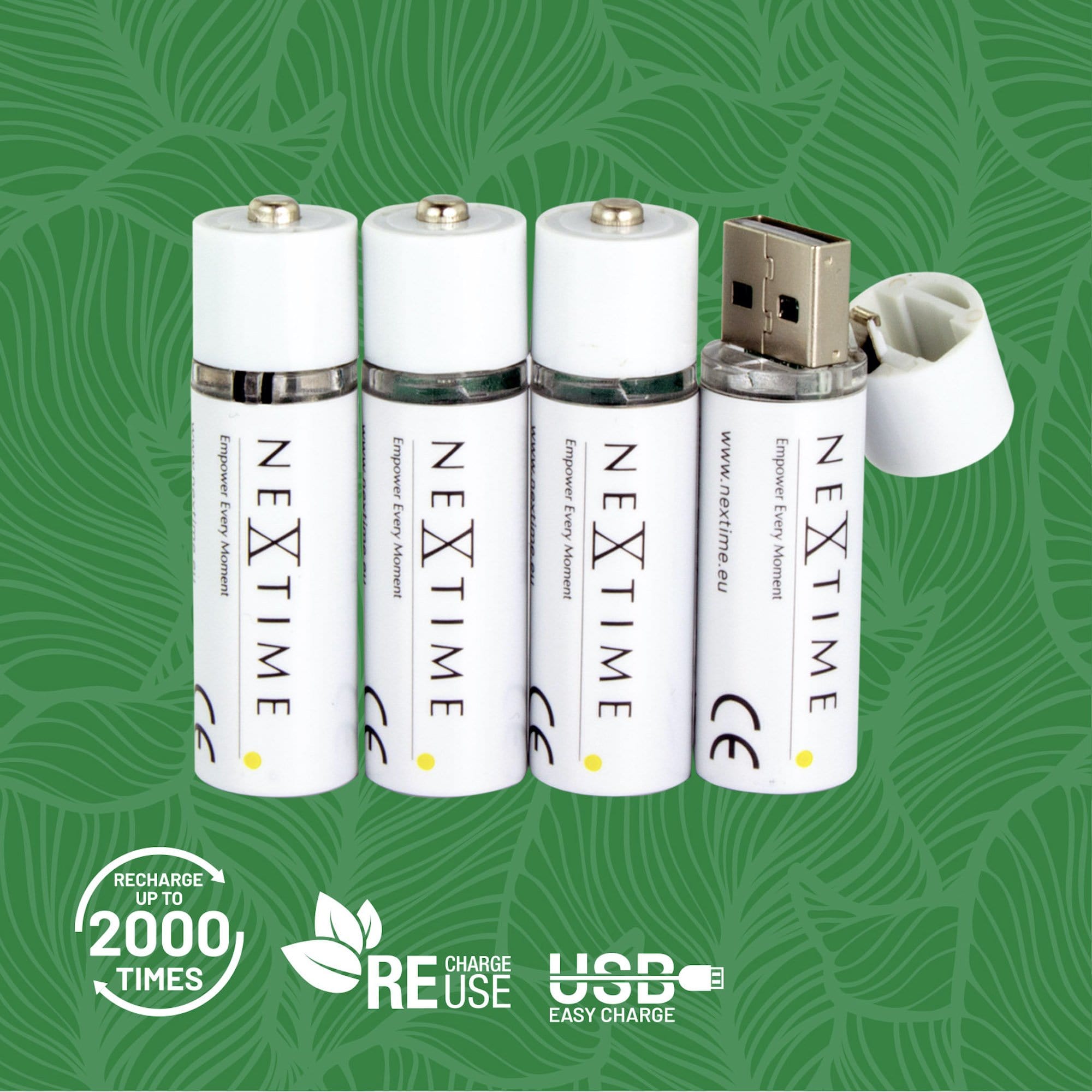 nextime-usb-aa-akku-lithium-1-5v-2er-set-wiederaufladbar-wei image 5
