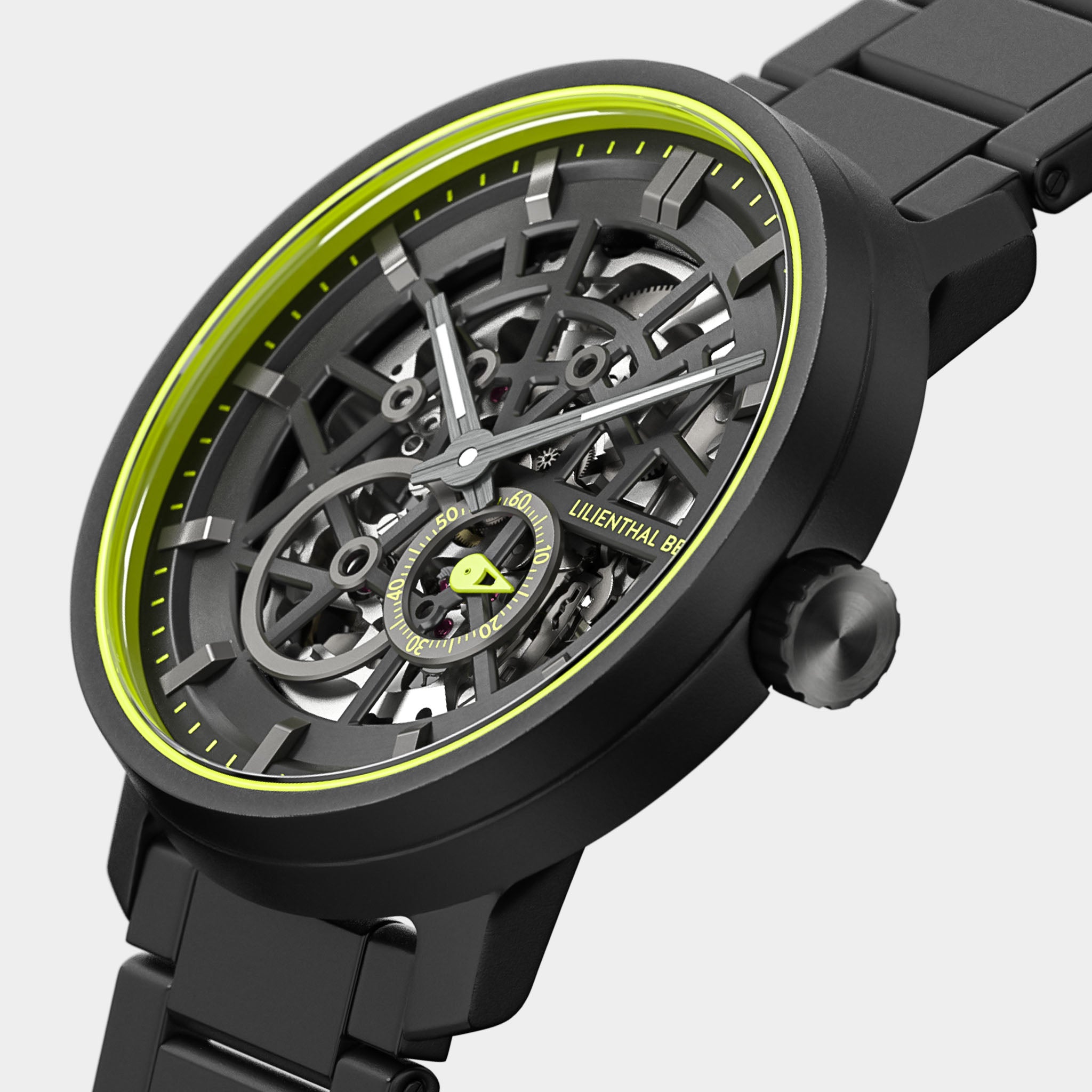 lilienthal-berlin-neolux-skeleton-black-lime-automatikuhr-42-mm image 2