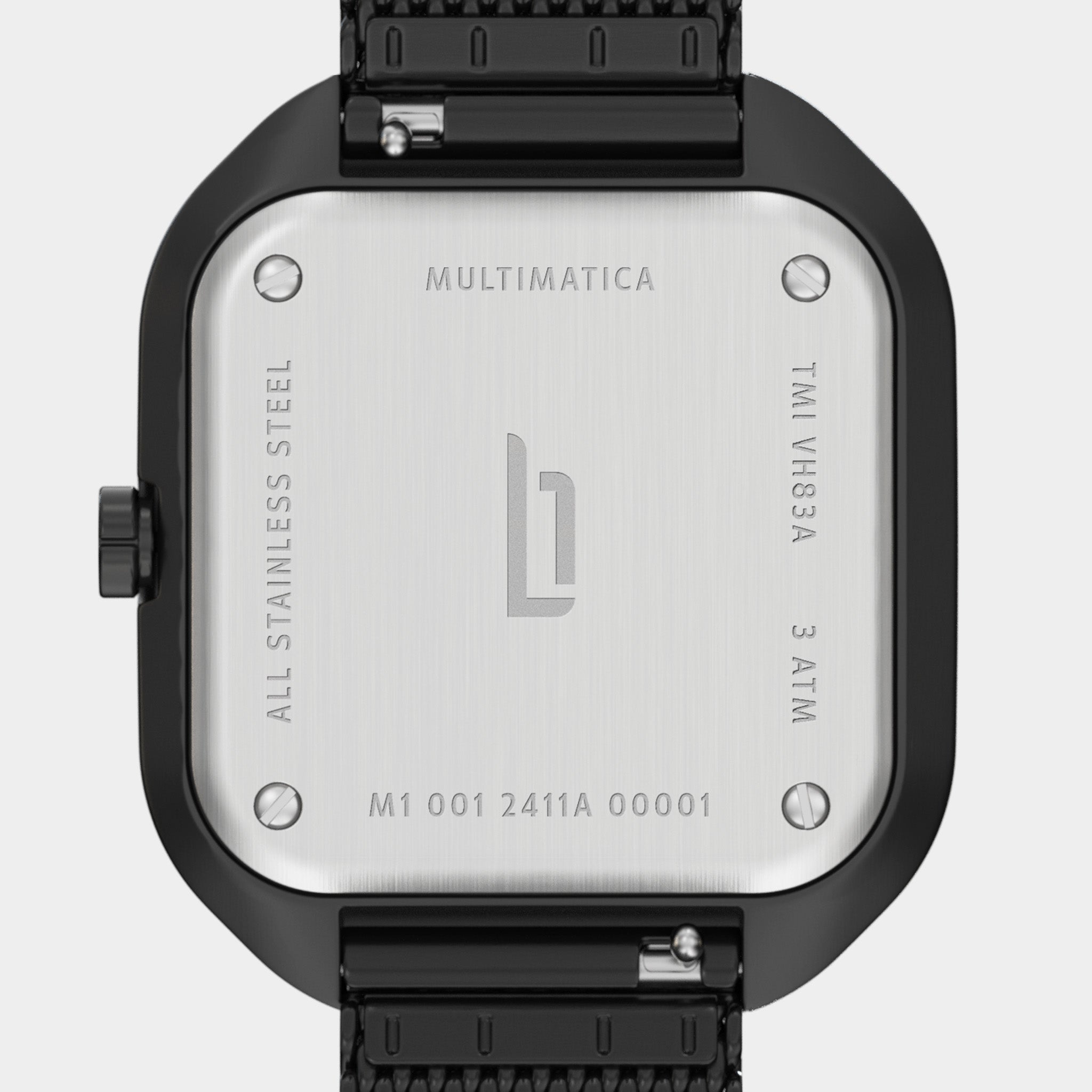 lilienthal-berlin-multimatica-herrenuhr-all-black-eckig image 8