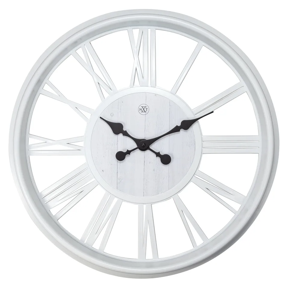 nxt-quebec-wanduhr-51-cm-kunststoff-wei-vintage-r-misch image 1