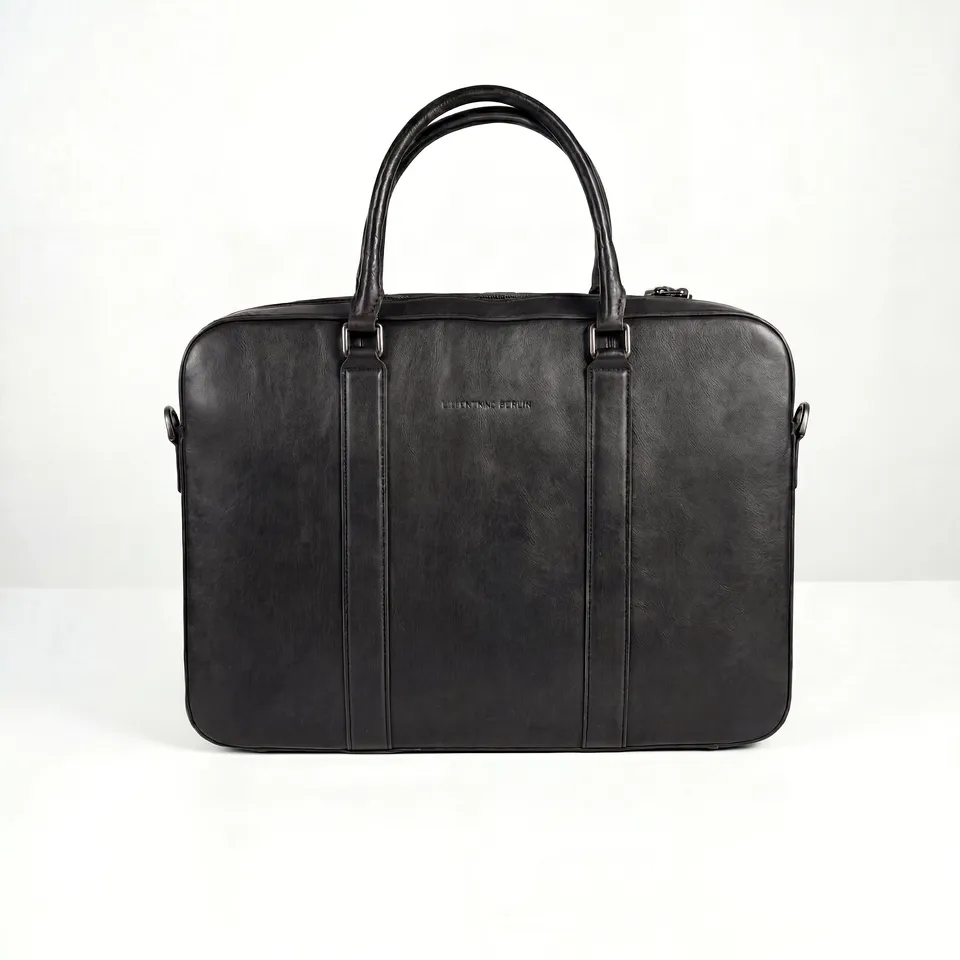 lilienthal-berlin-virtuoso-classic-briefcase-laptoptasche-black-kaktusleder image 1