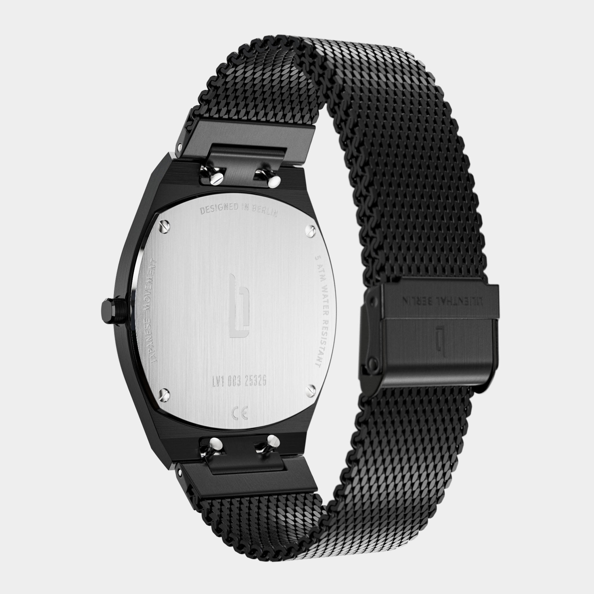 lilienthal-berlin-nuvora-mono-black-unisexuhr-34-mm image 8