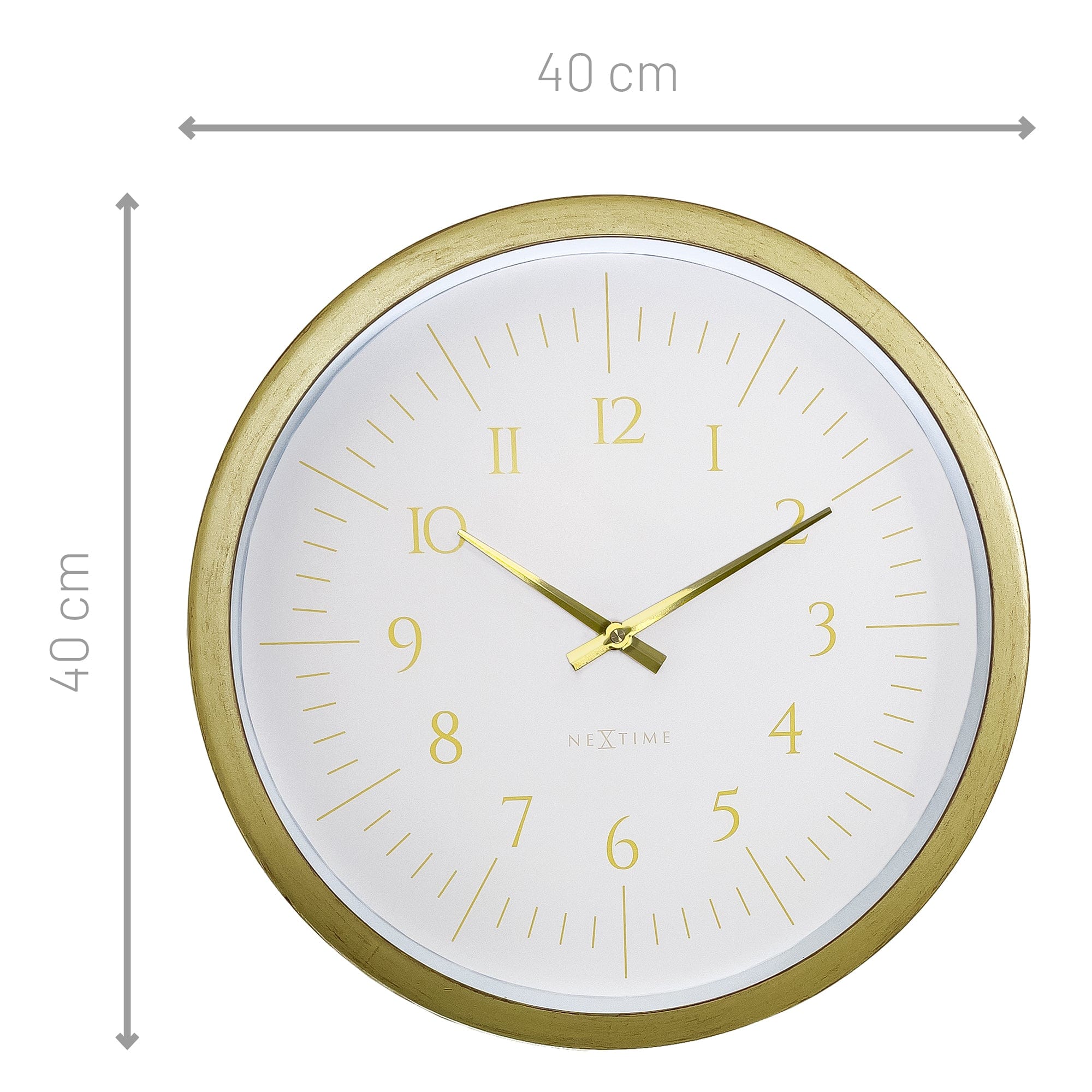 nextime-galaxy-wanduhr-40-cm-kunststoff-schwarz-wei-silent image 7