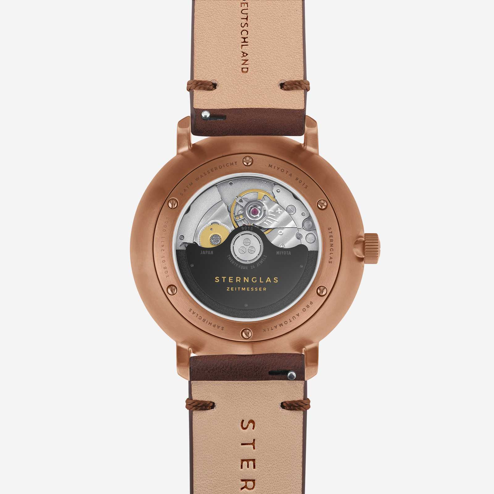 sternglas-hamburg-pro-automatik-uhr-dunkelgr-n-42-mm-leder image 7