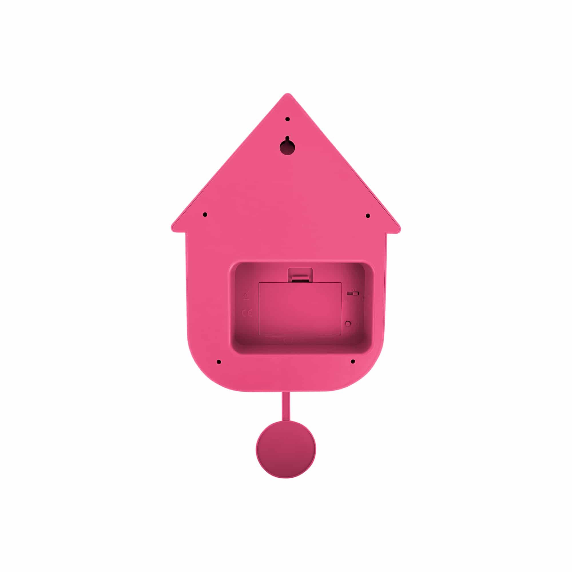 karlsson-modern-cuckoo-kuckucksuhr-rosa-21-5-x-41-cm-thermoplast image 5