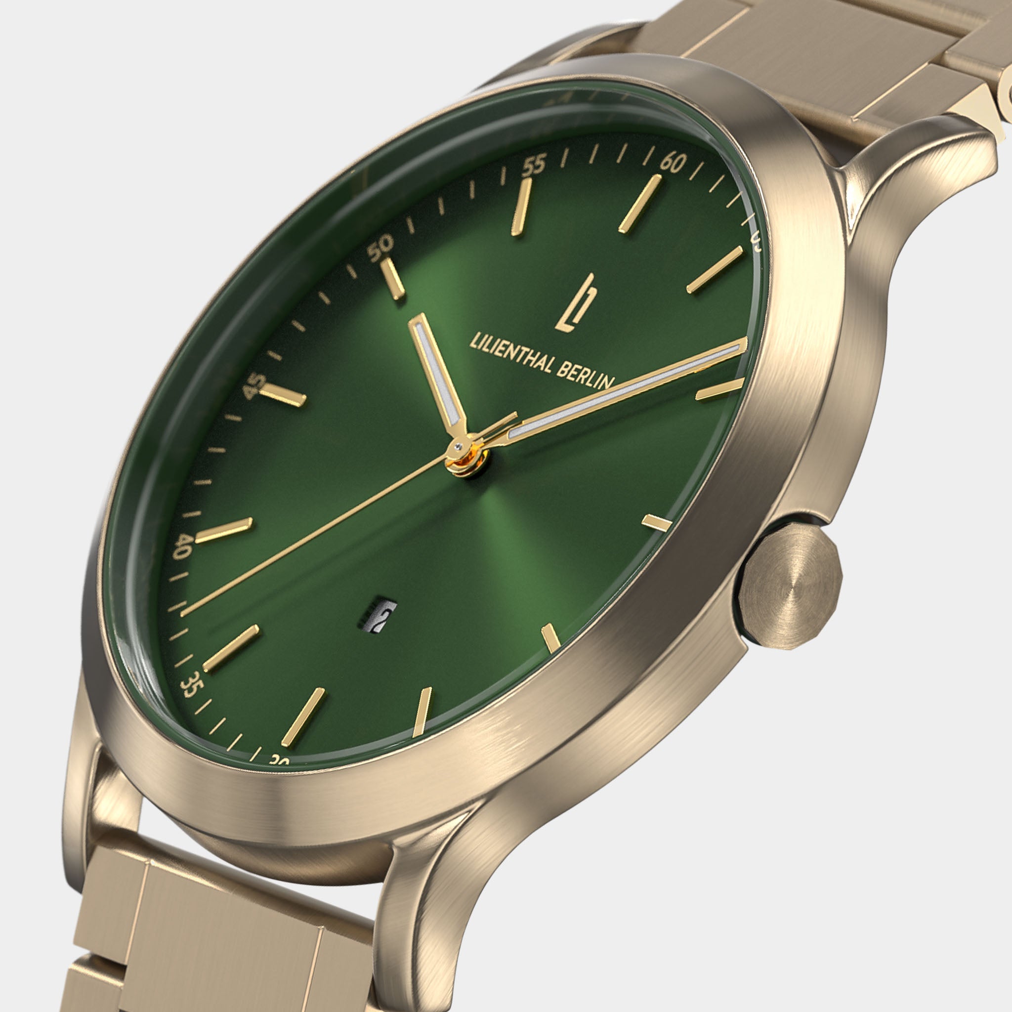 lilienthal-berlin-huxley-beige-gold-green-armbanduhr-40-mm image 2