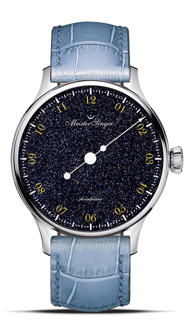 meistersinger-pangaea-aventurine-armbanduhr image 1