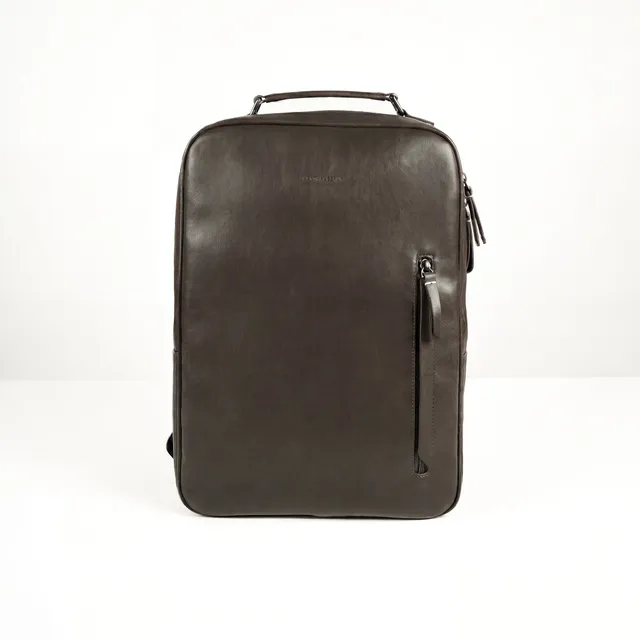 lilienthal-berlin-virtuoso-minimalist-backpack-khaki-12-l-aus-kaktusleder image 1