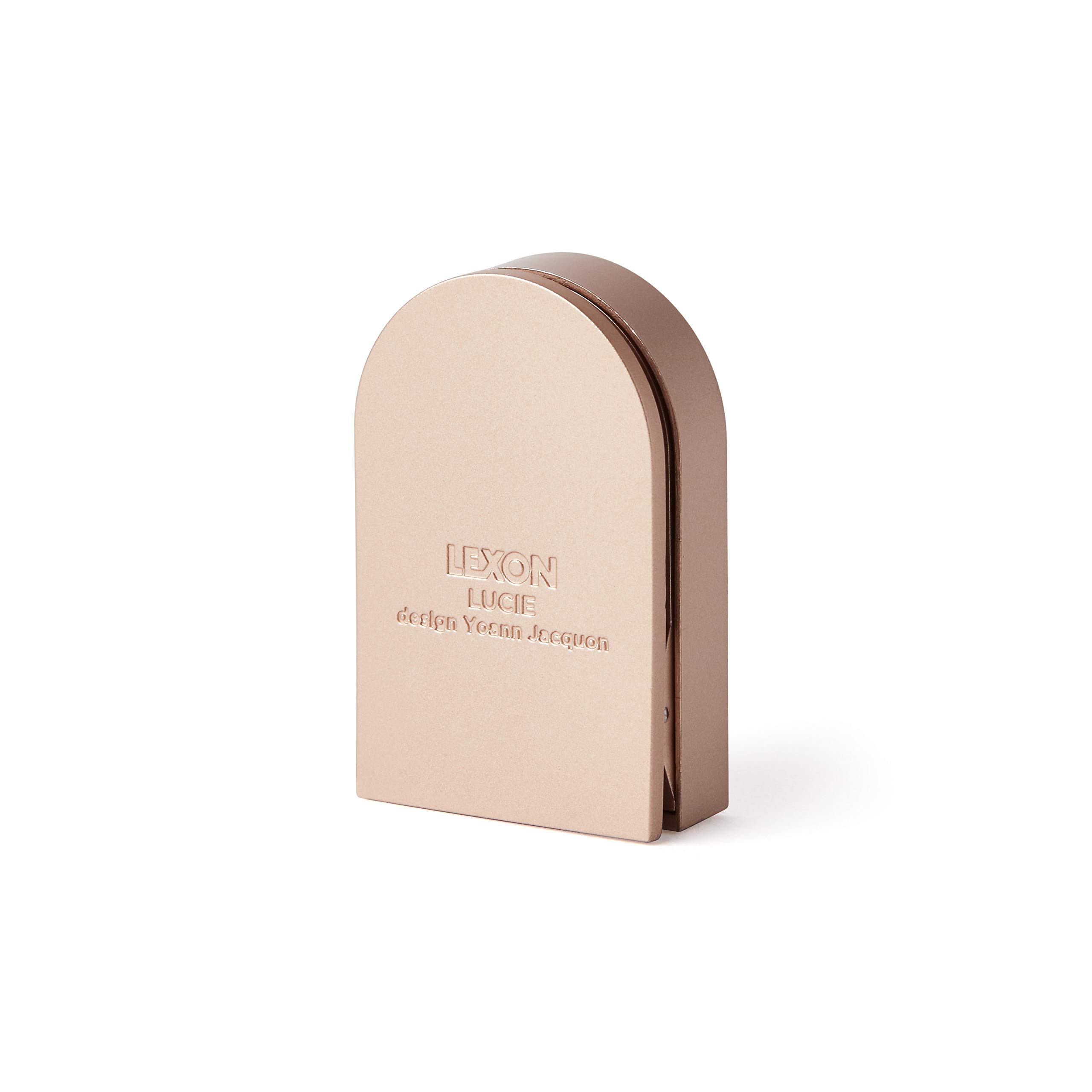 lexon-lucie-mini-led-clip-lampe-gold image 5