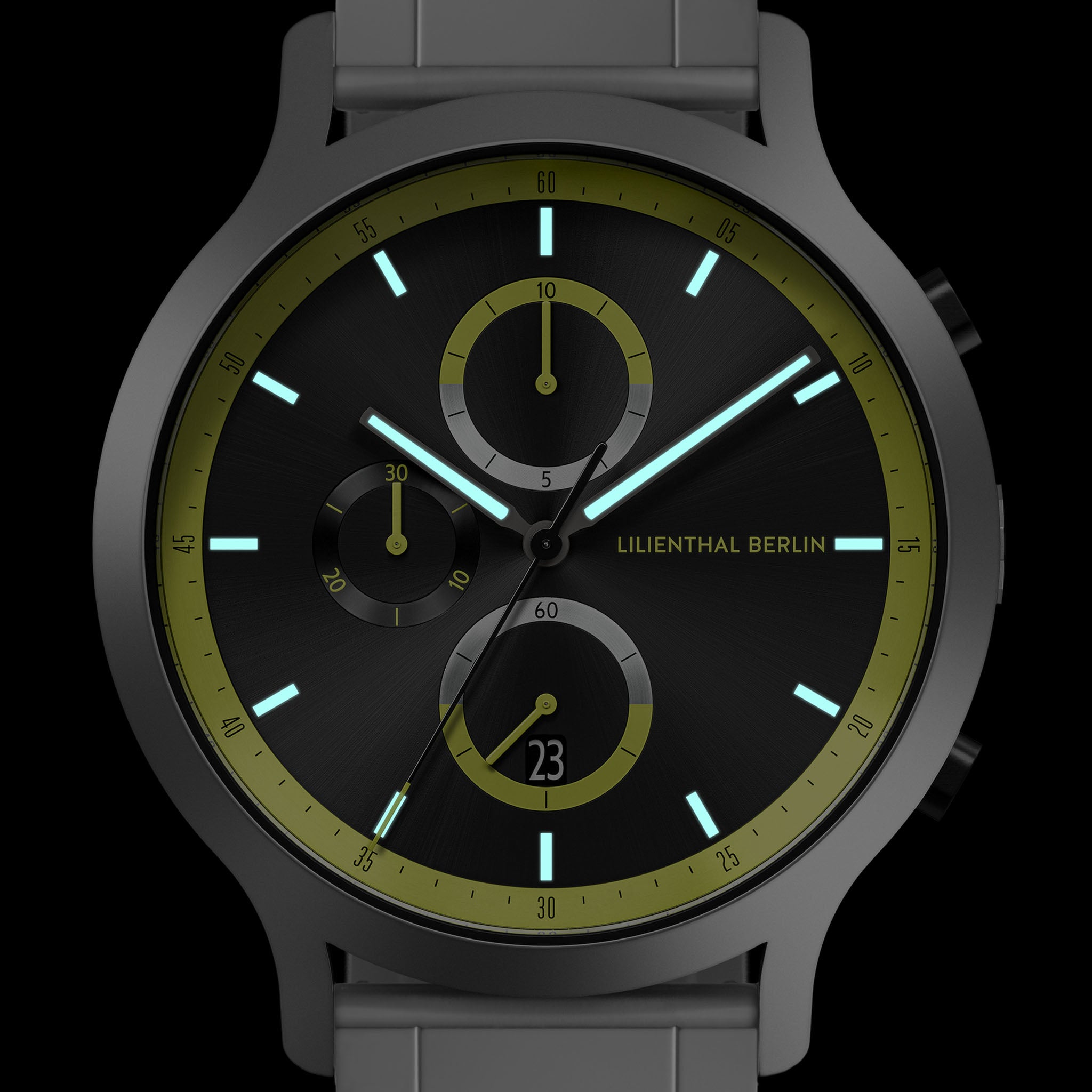 lilienthal-berlin-chronograph-remix-ii-herrenuhr-grau-gr-n image 7