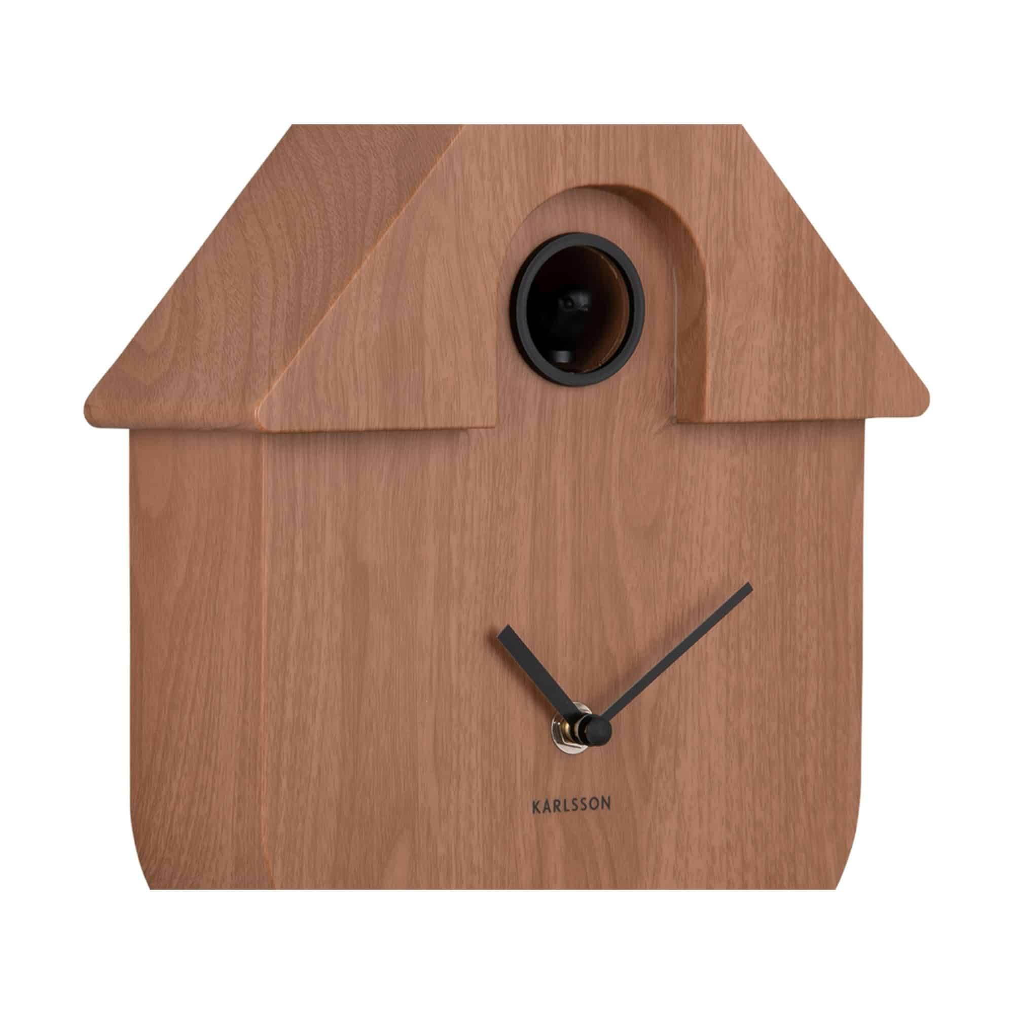 karlsson-modern-cuckoo-kuckucksuhr-braun-21-5-x-8-5-x-41-cm image 4