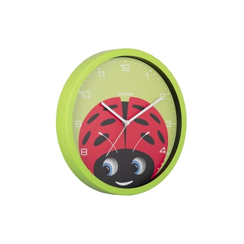 karlsson-peekaboo-ladybug-wanduhr-gr-n-30-8-x-4-5-x-30-8-cm image 6