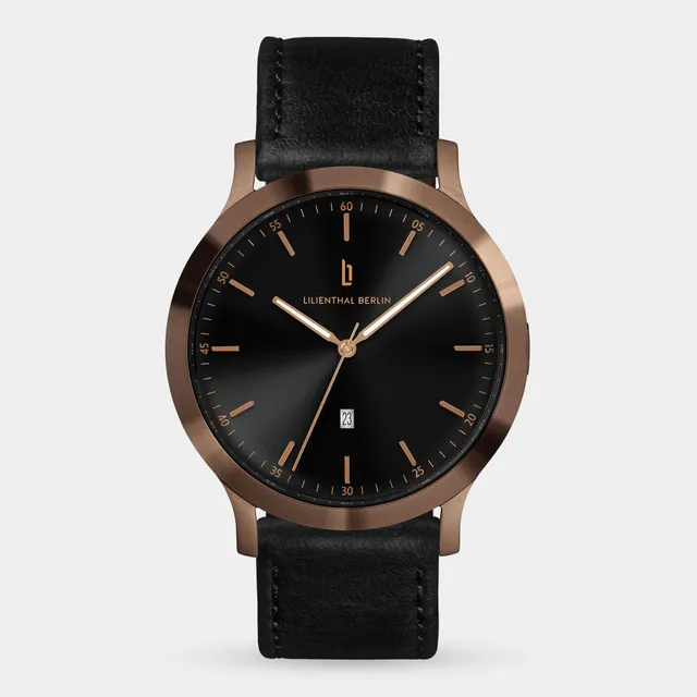 lilienthal-berlin-huxley-bronze-schwarz-40-mm image 1