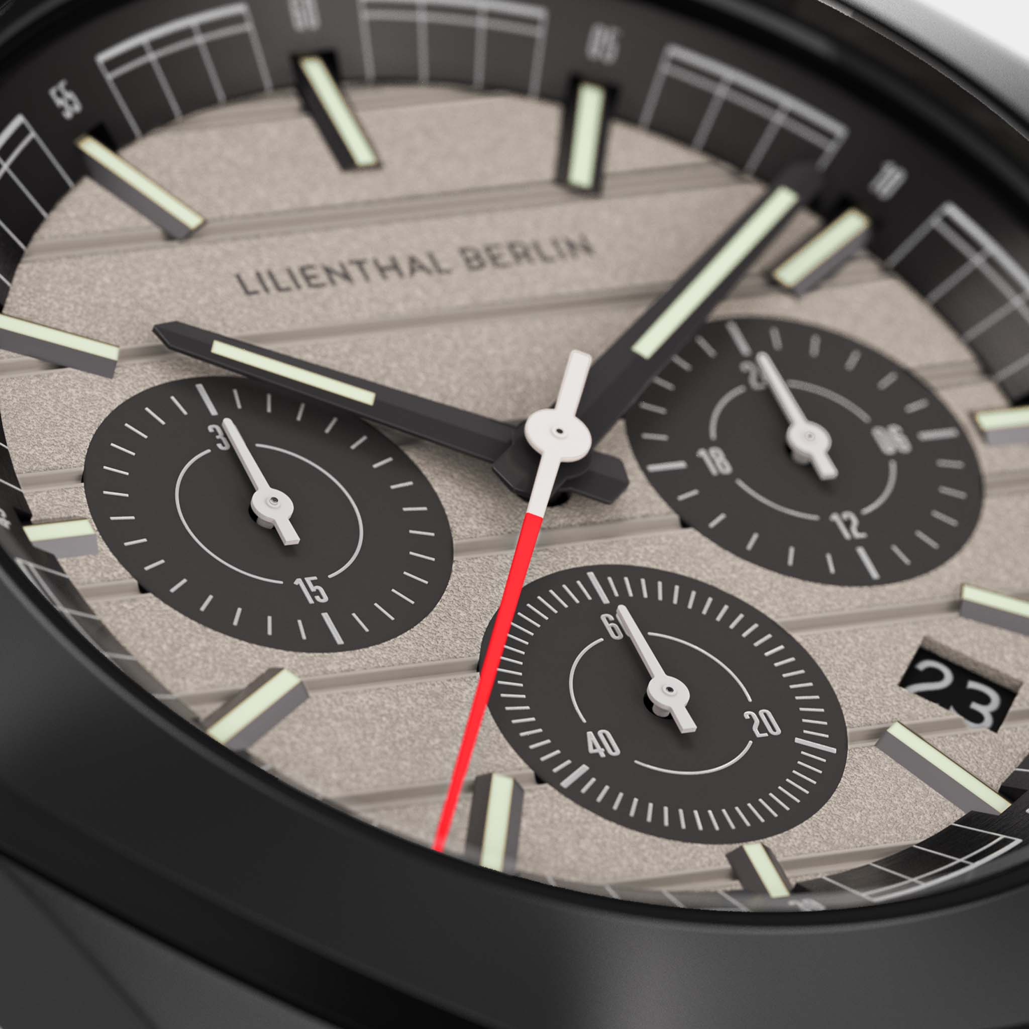 lilienthal-berlin-octachrono-black-sand-octagon-armbanduhr-mit-metallband image 4