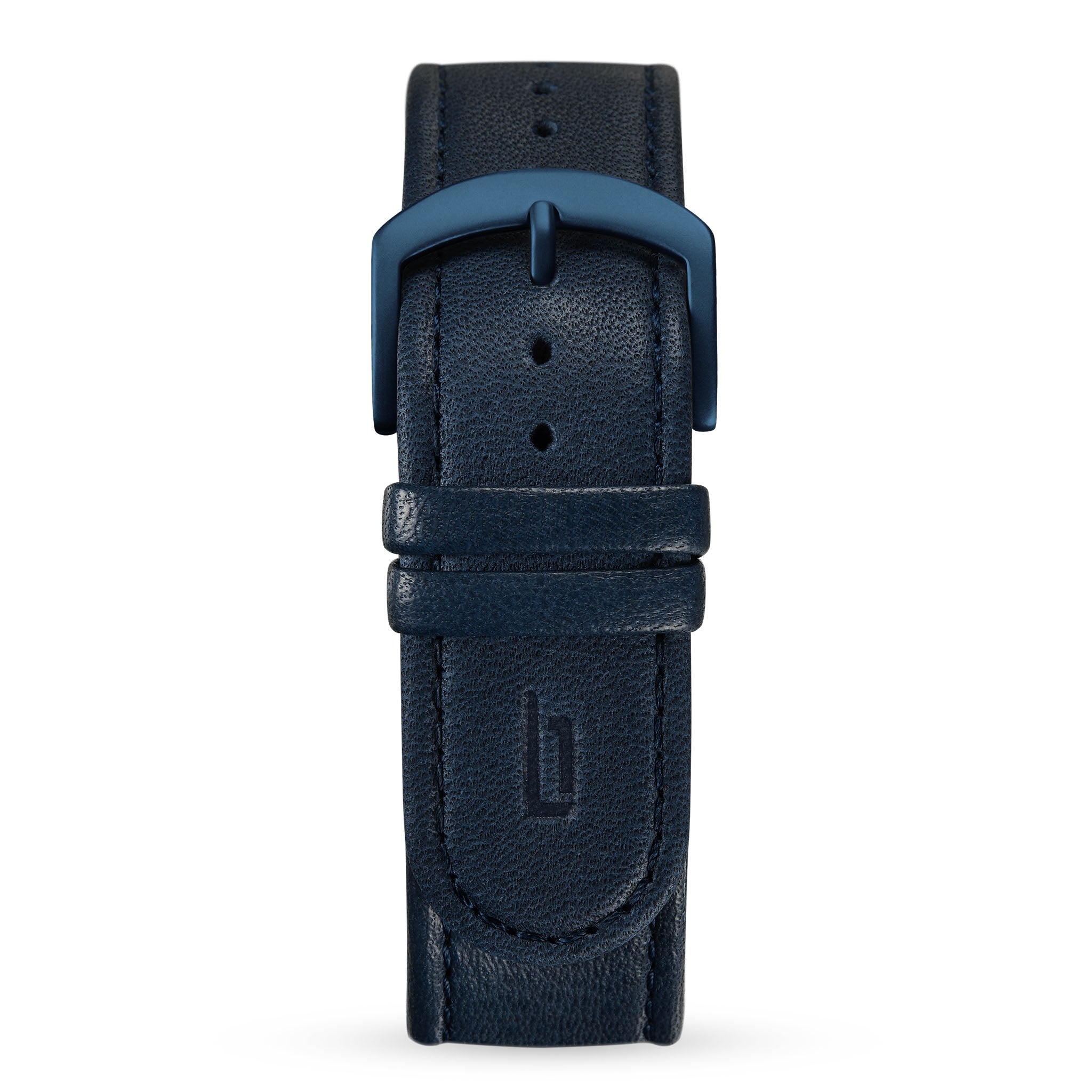 lilienthal-berlin-wechselarmband-leder-dunkelblau image 1