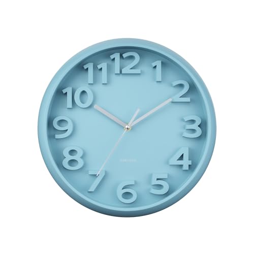 karlsson-elevated-classic-numbers-wanduhr-nebeliges-blau-33-5x33-5-cm image 6