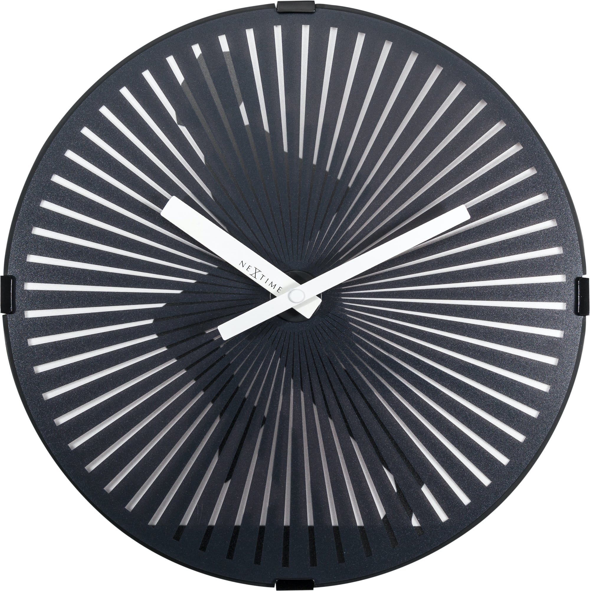 nextime-running-man-motion-wanduhr-30-5-cm-kunststoff-schwarz image 2