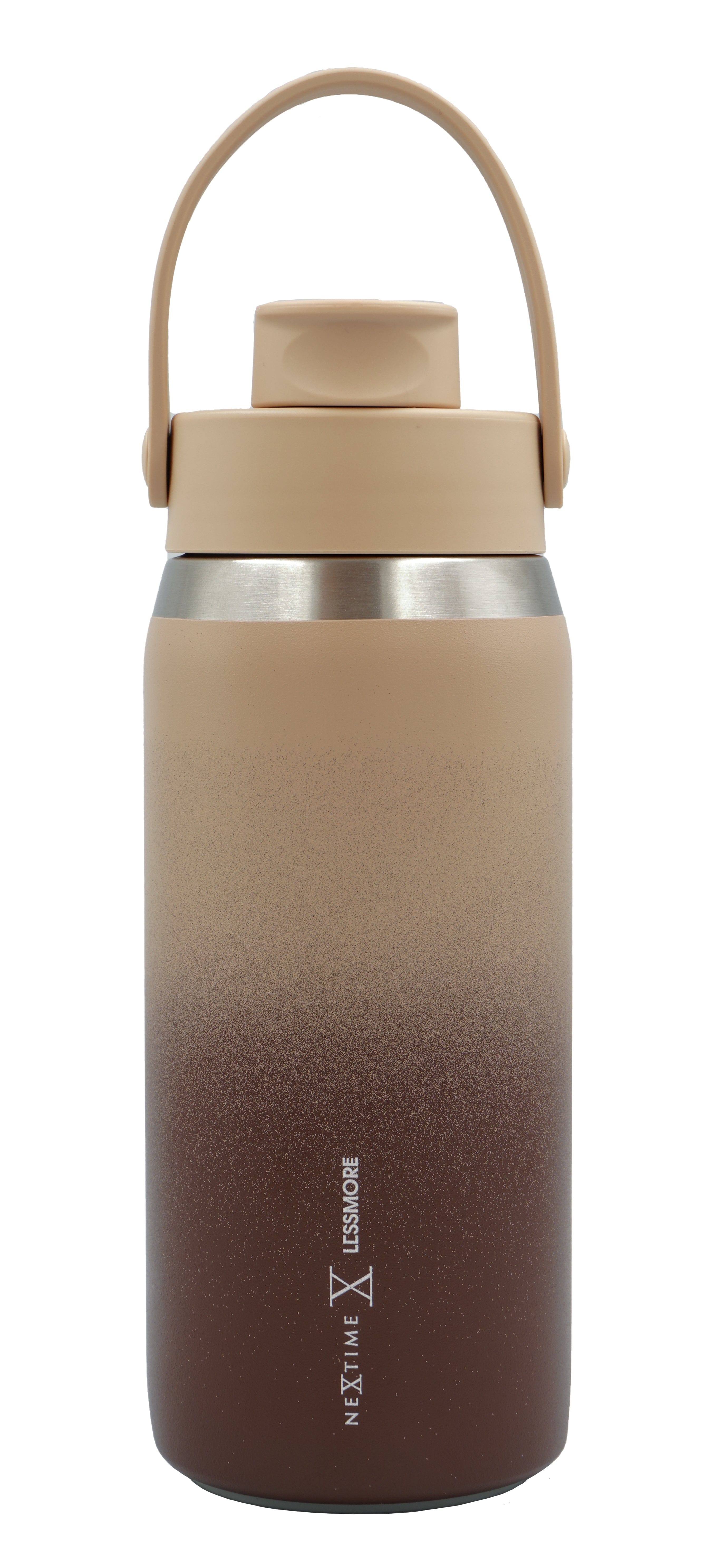nextime-canvas-bottle-thermosflasche-355-473-710-ml-schokobraun image 1