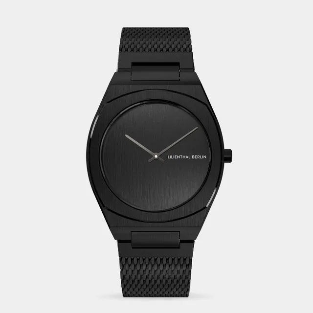 lilienthal-berlin-nuvora-mono-black-unisexuhr-34-mm image 1