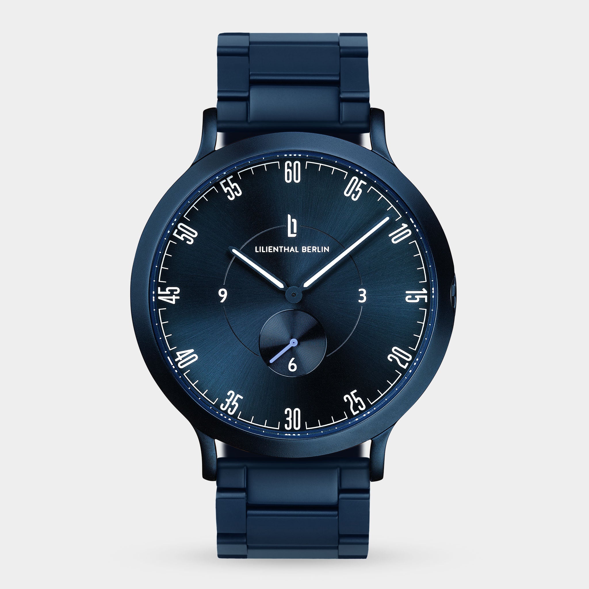 lilienthal-berlin-lilienthal-1-all-blue-armbanduhr-42-5-mm image 1