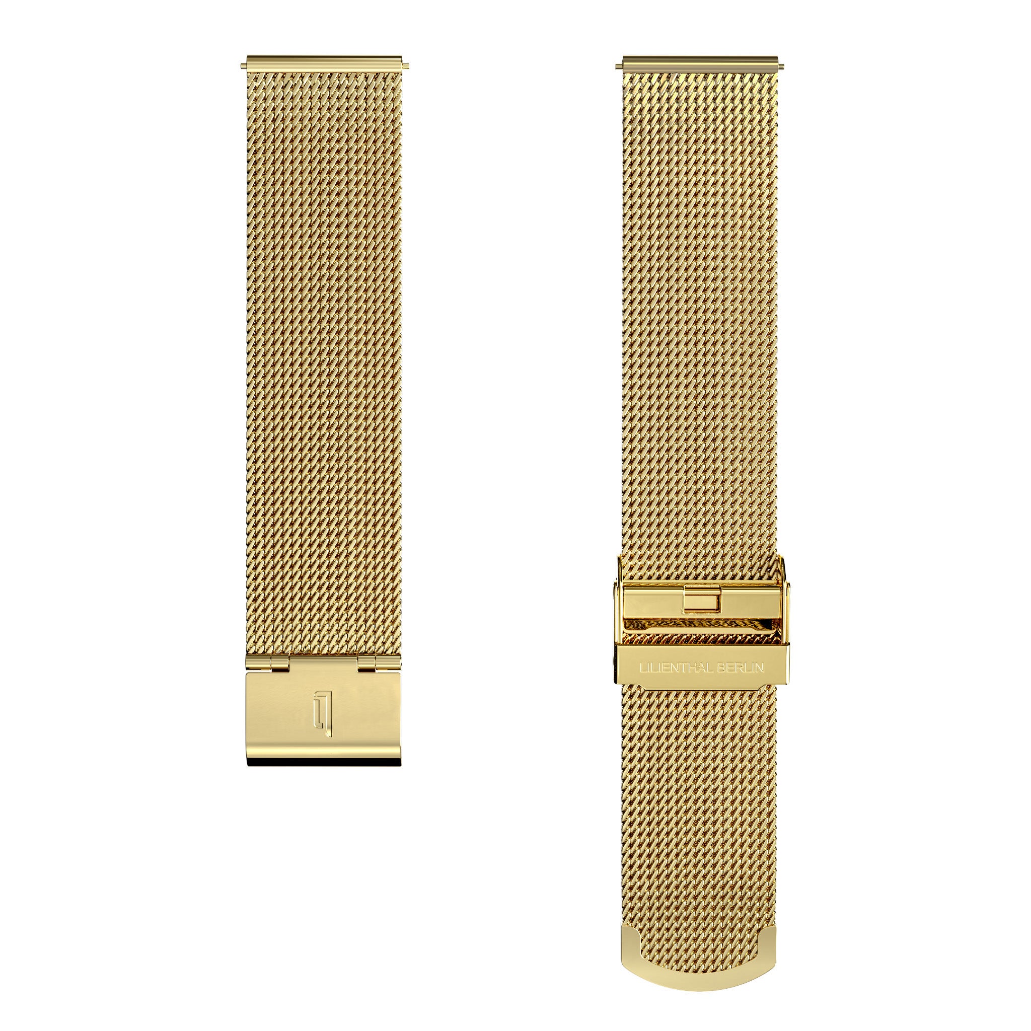 lilienthal-berlin-mesh-armband-gold-polished image 3